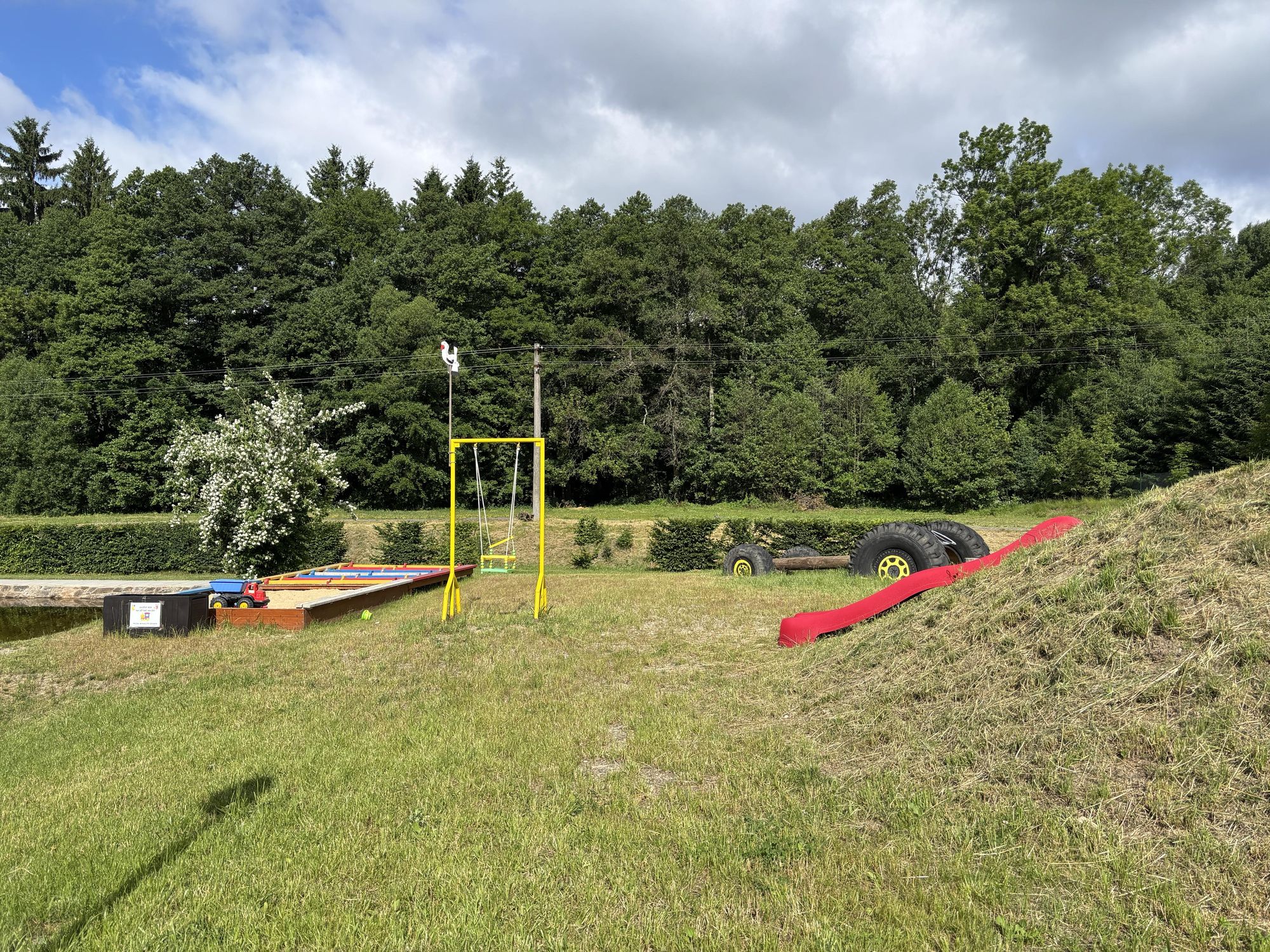 Požární nádrž - koupaliště Loužnice foto 4