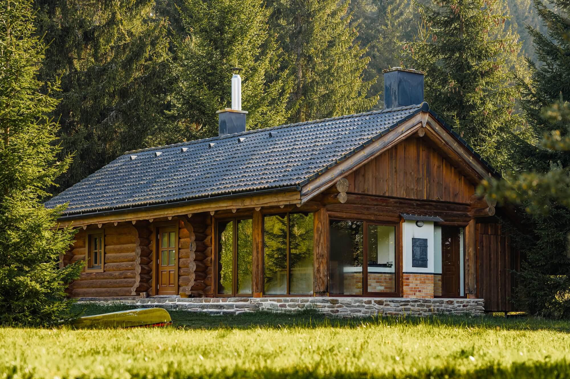 Šumavská Vlčice - Rybářský srub