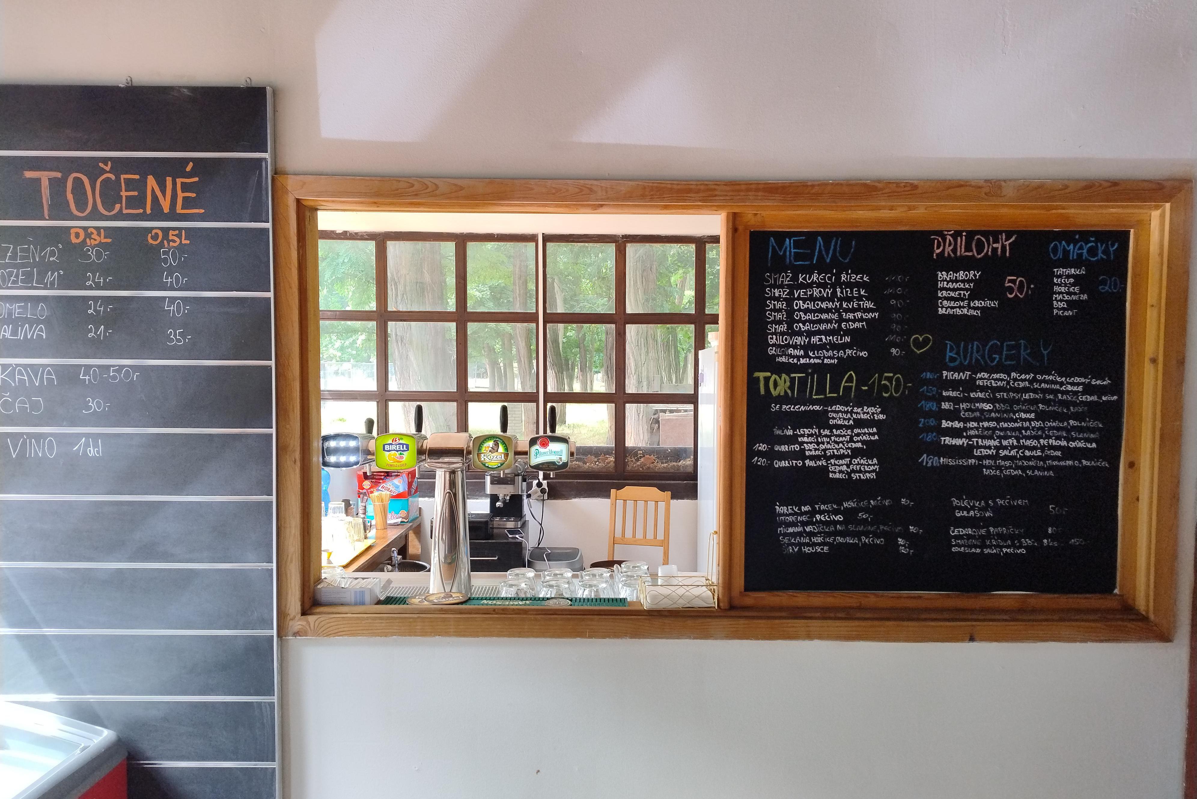 Bistro u kempu Obora