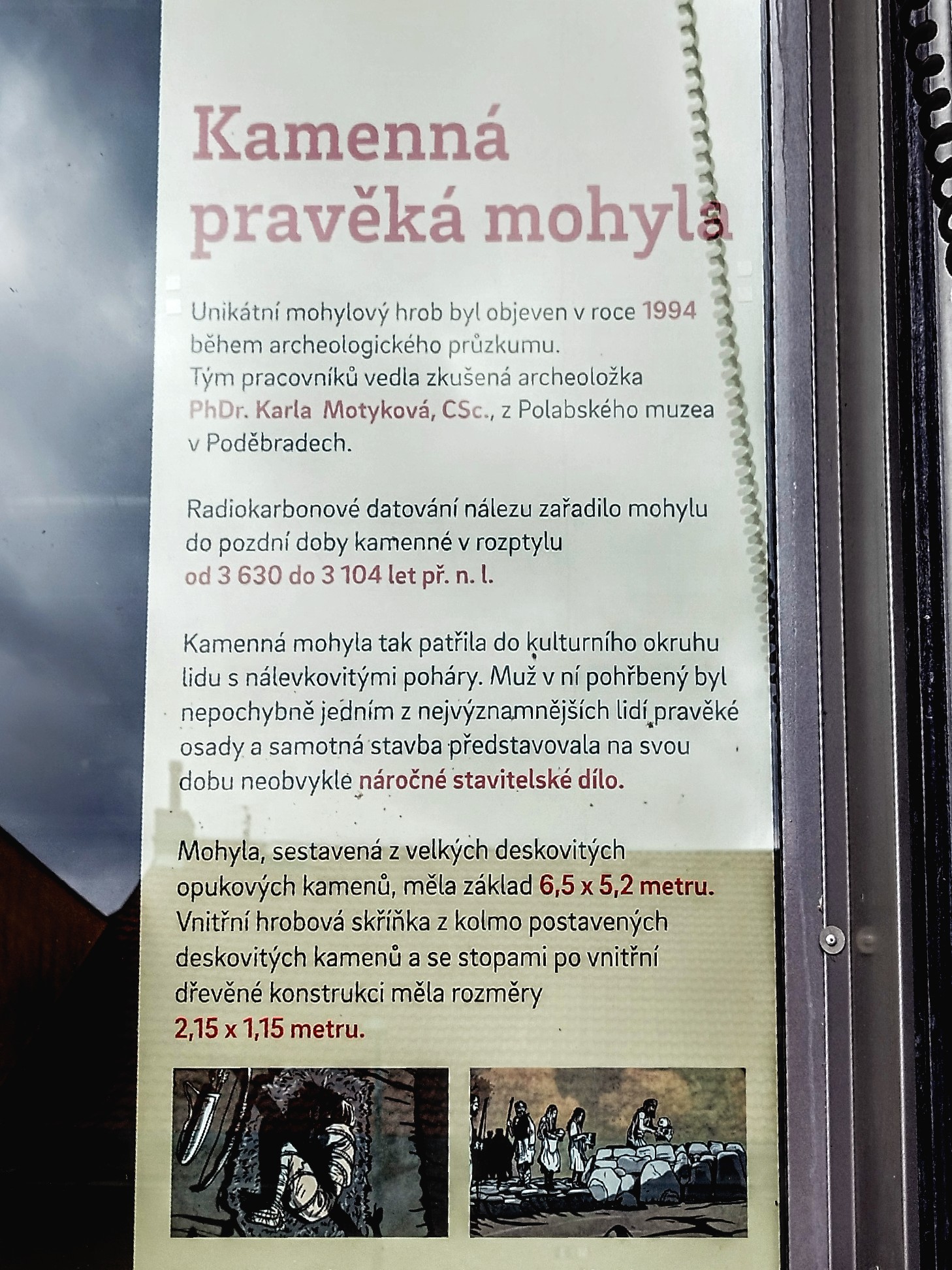 Pravěká mohyla v Nymburce foto 5