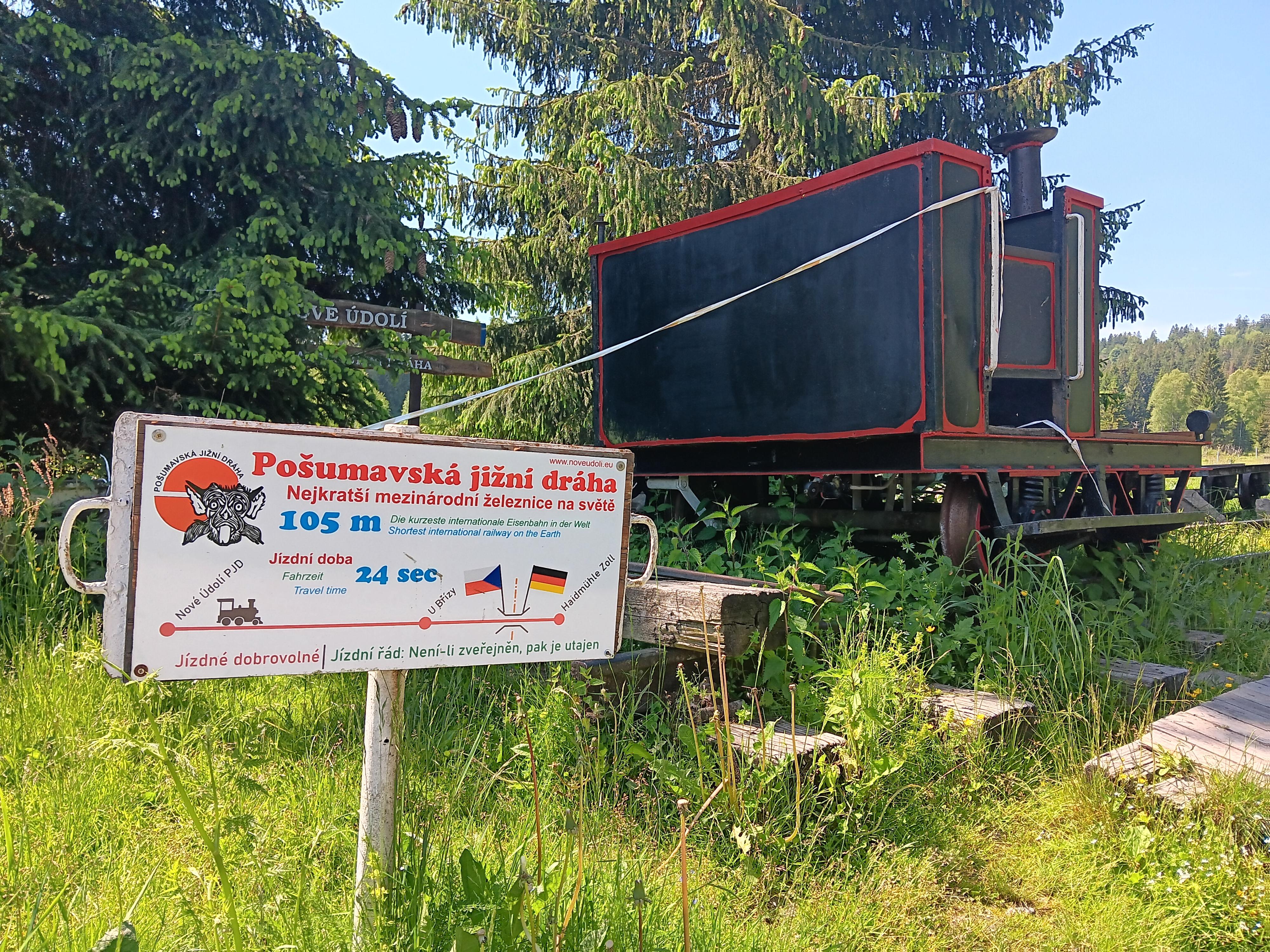 Nabíjecí stanice Krčma Vagon - Pošumavská jižní dráha foto 3