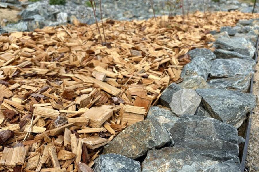 Mulčovací štěpka