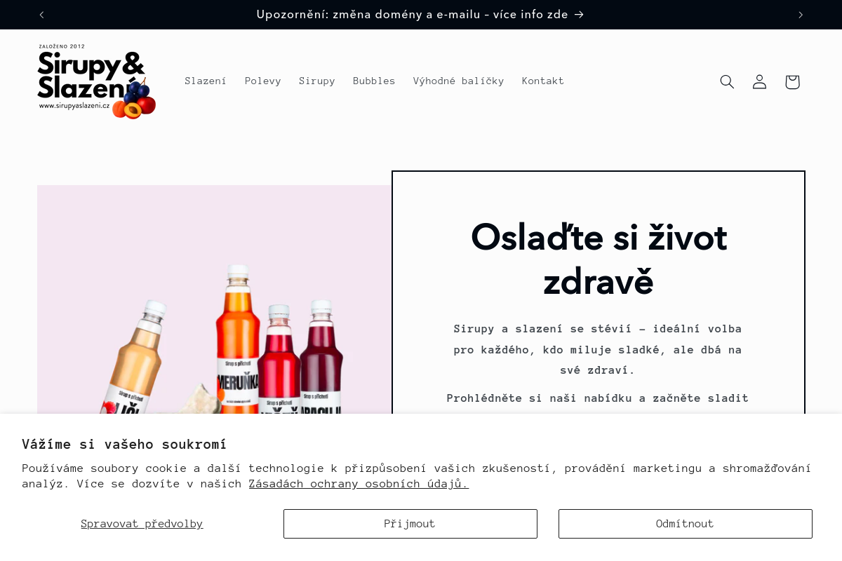 Zdravysirup.cz foto 1