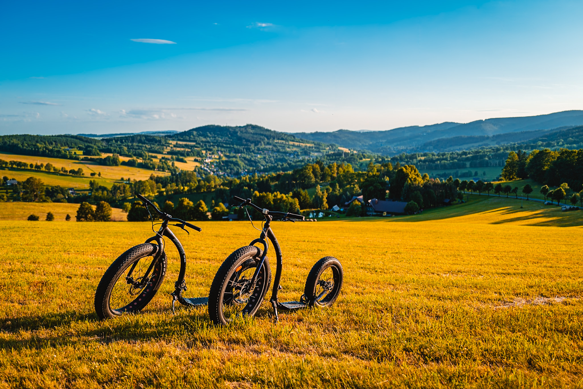 Koloběžky Mountain Base foto 2