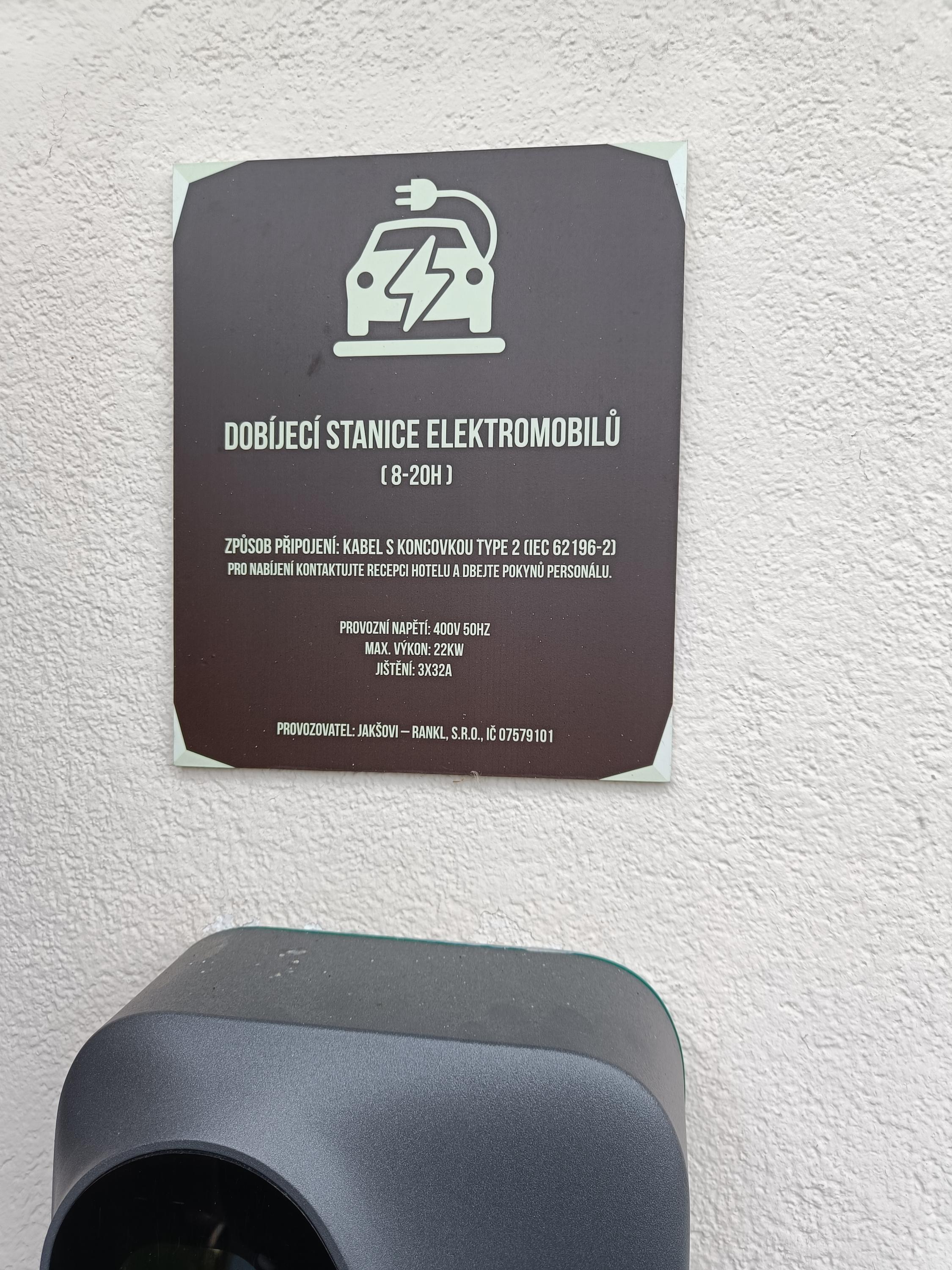 Nabíjecí stanice Hotel Rankl foto 5