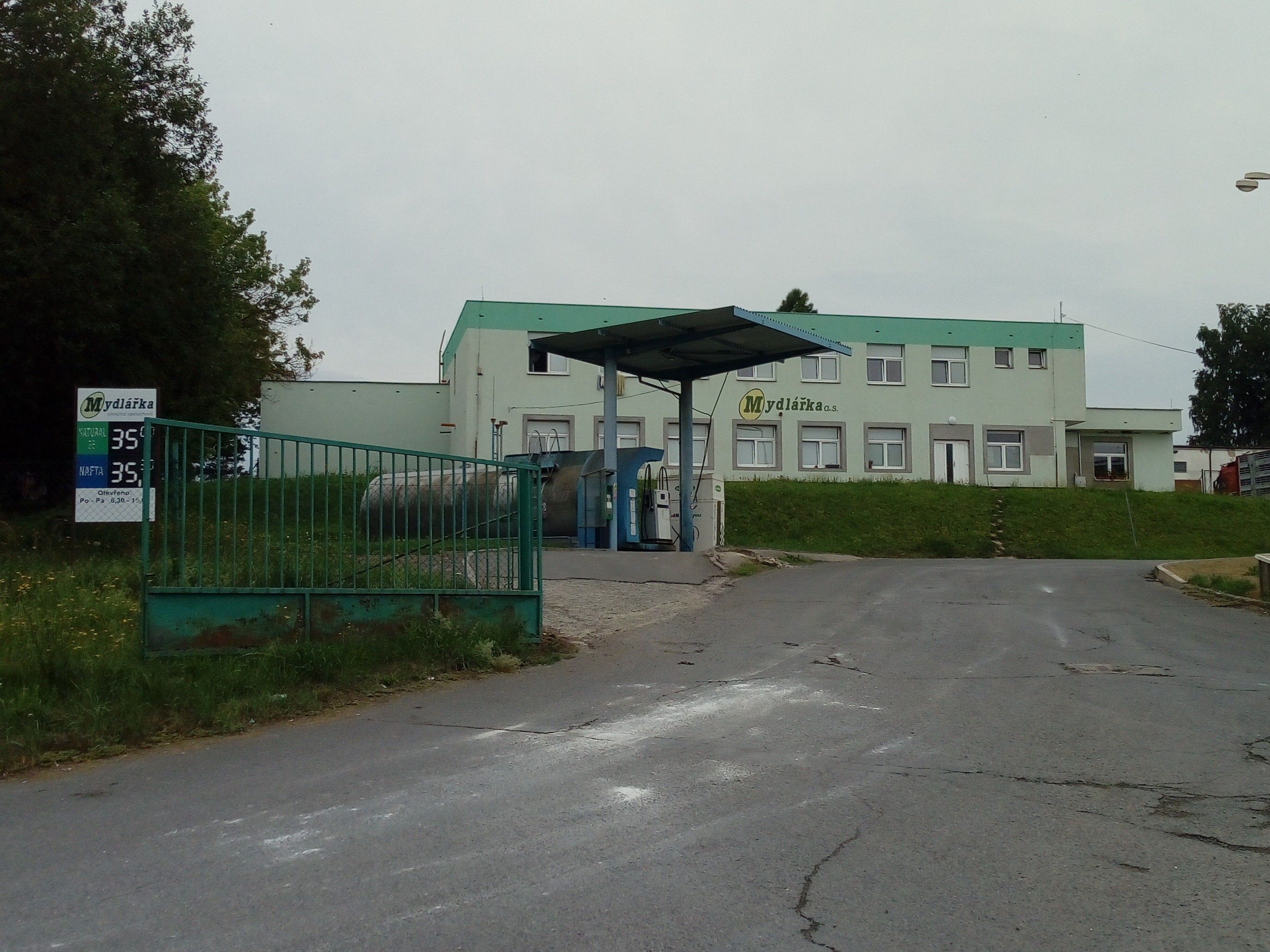 Čerpací stanice Mydlářka a.s.