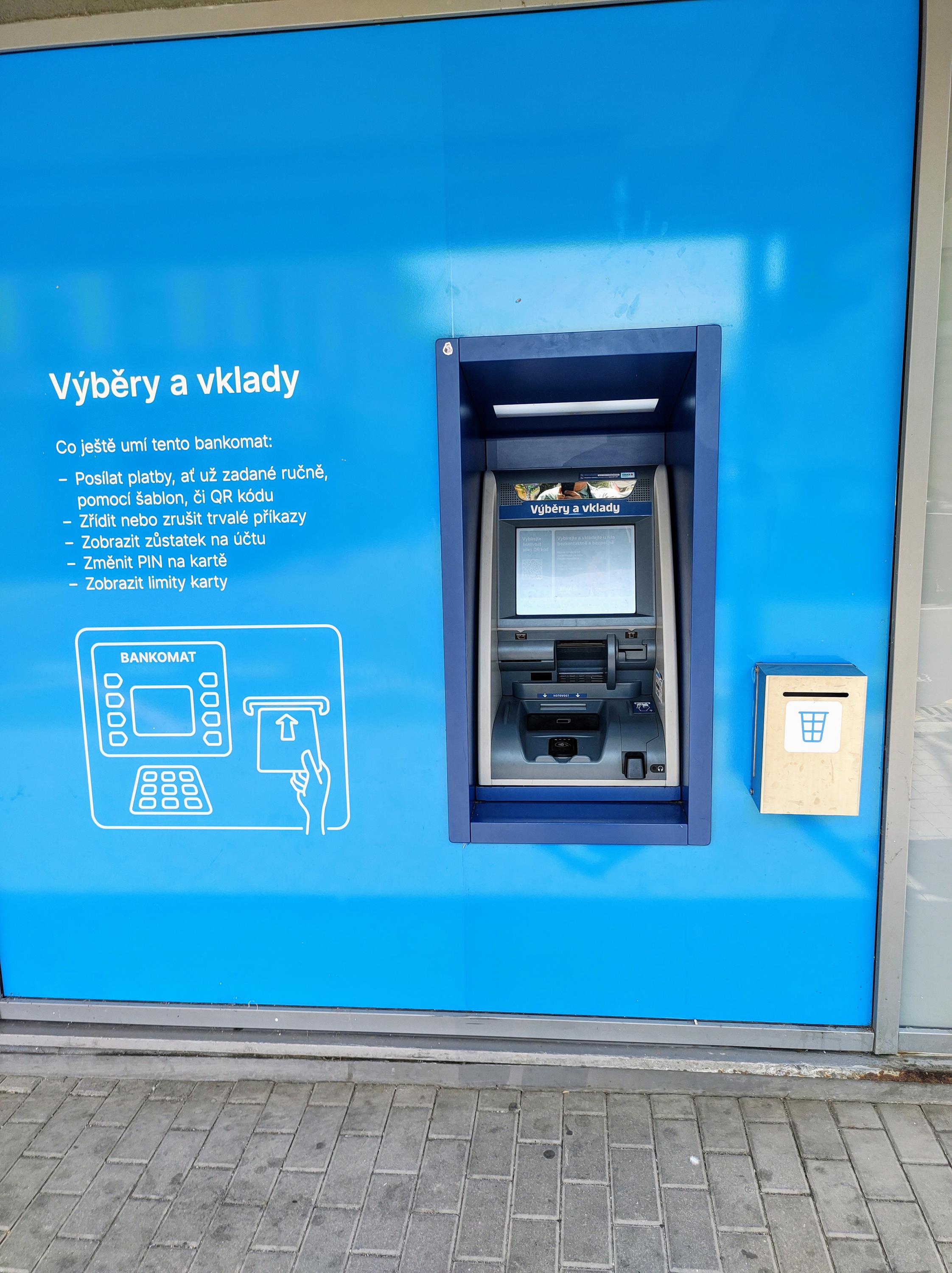 Bankomat České spořitelny foto 3