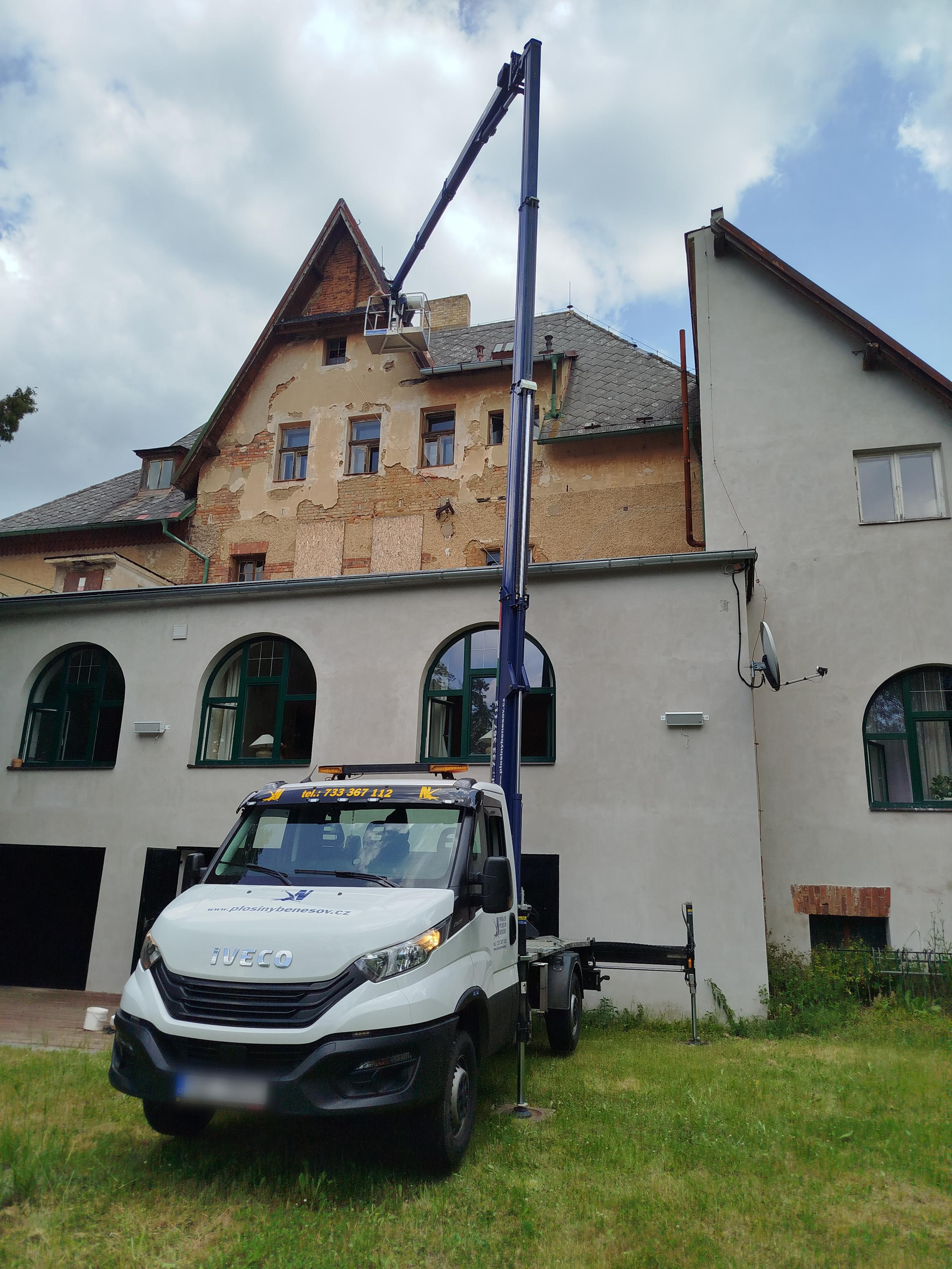 Pronájem montážních plošin Václav Cvrček foto 2