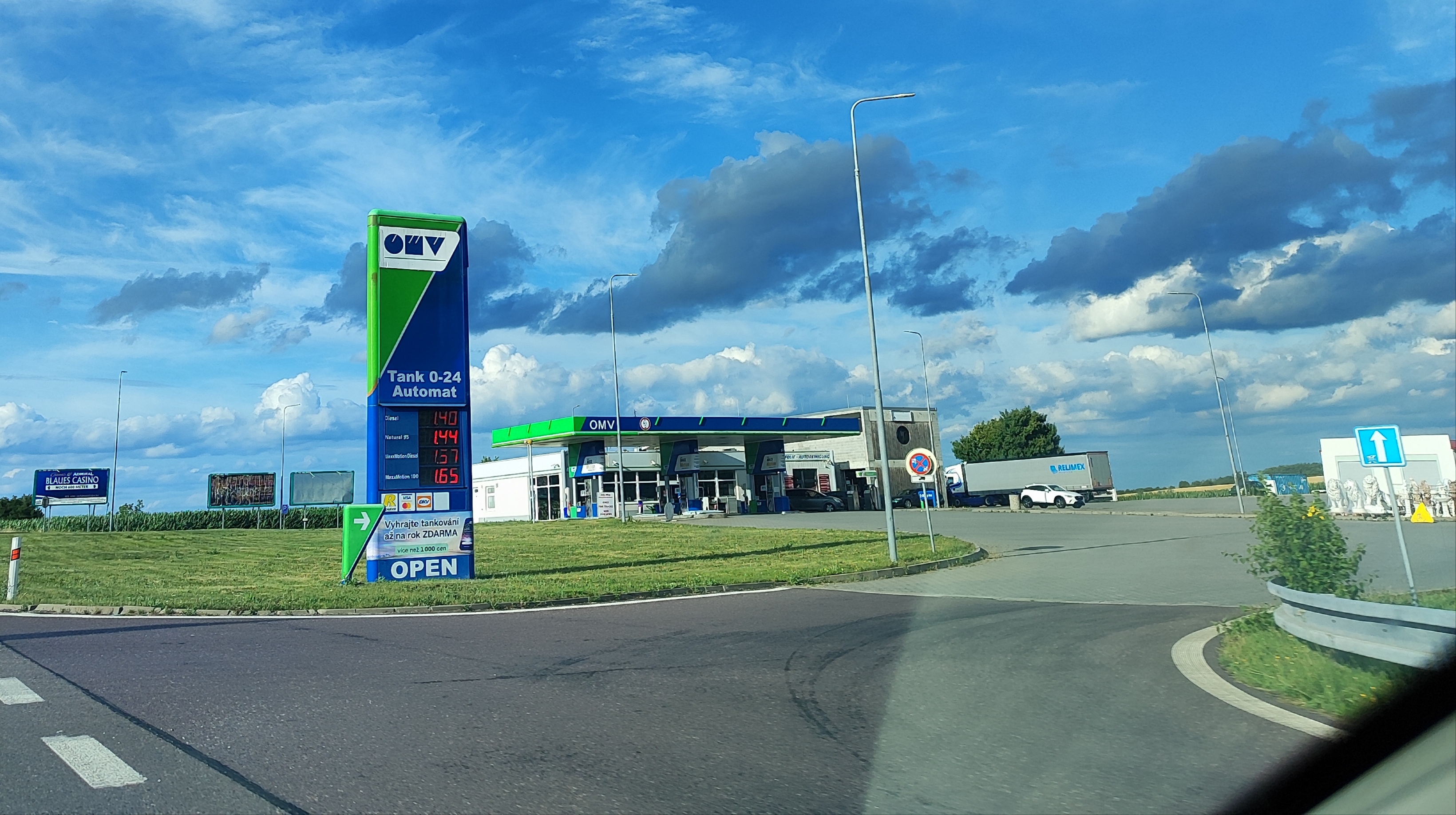 Čerpací stanice OMV