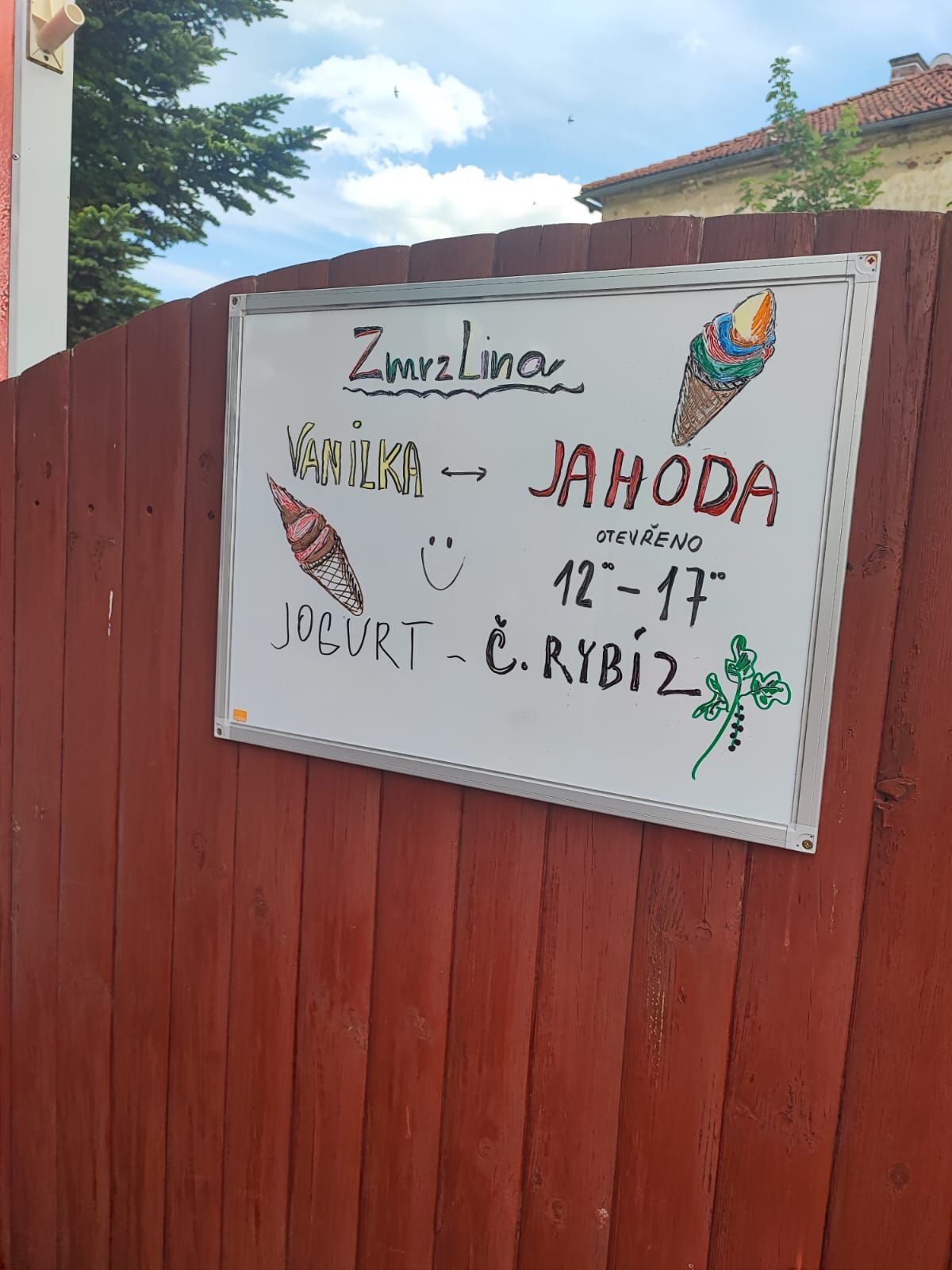 Točená zmrzlina Zbýšov, národní podnik foto 2