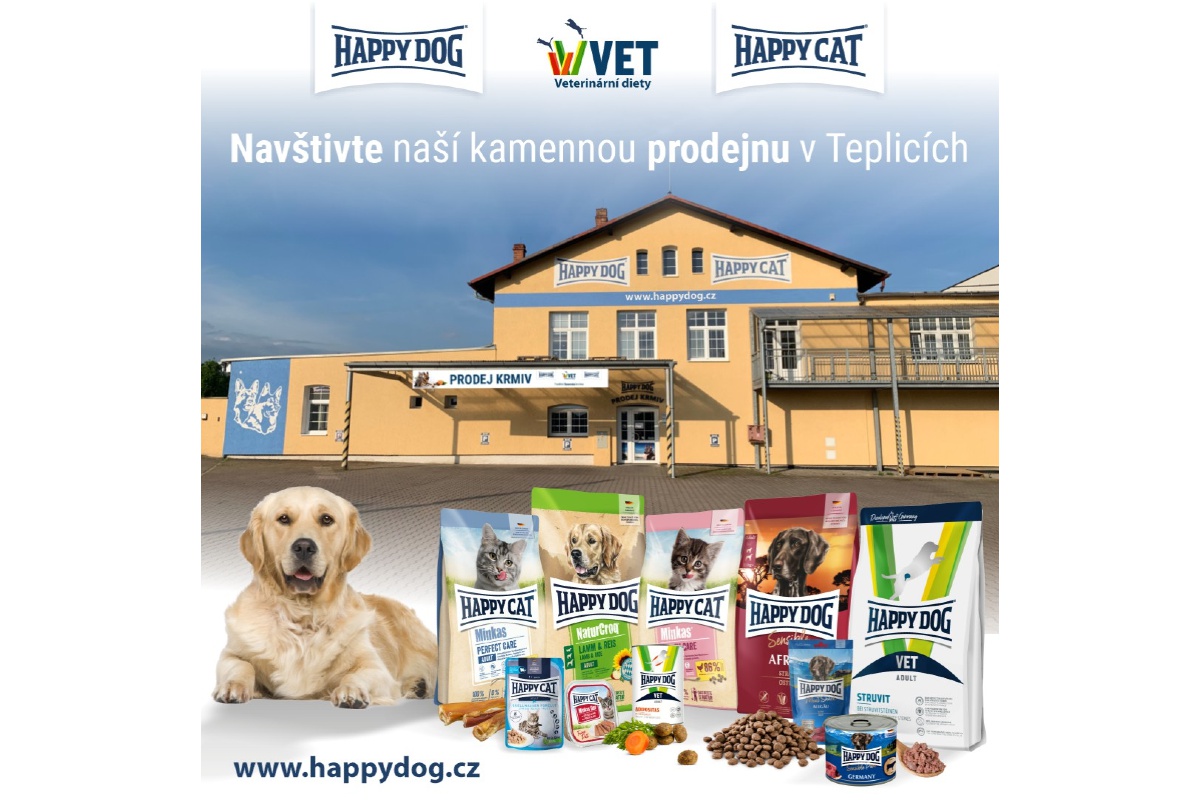 Navštivte naši prodejnu Happy Dog & Happy Cat