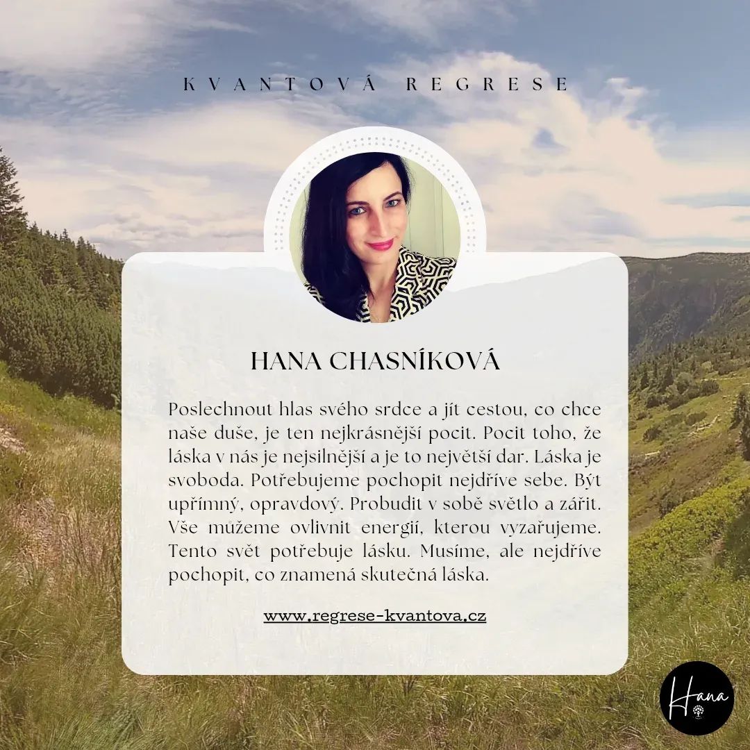 Kvantová regrese - Hana Chasníková foto 4