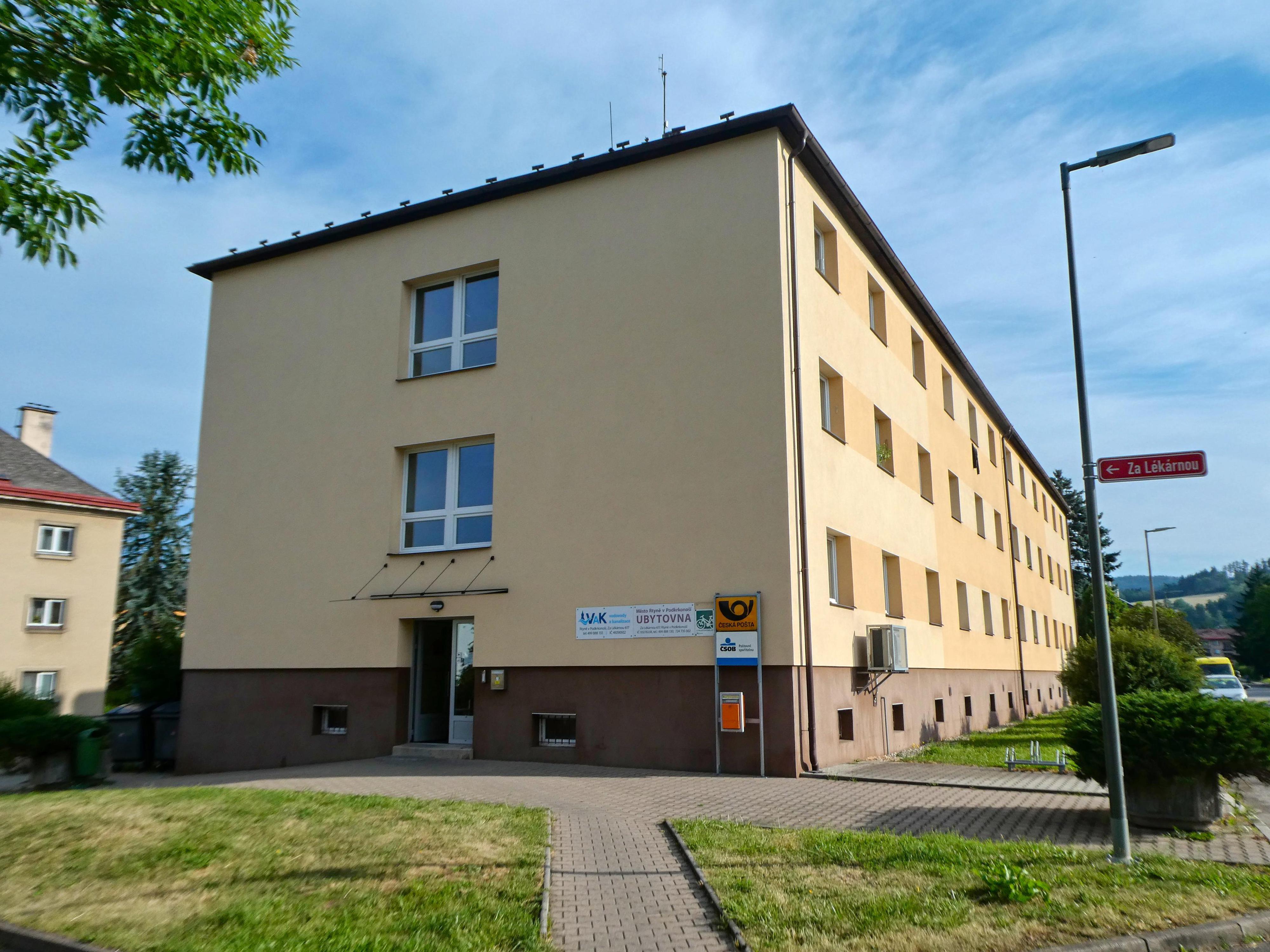 Ubytovna Města Rtyně v Podkrkonoší