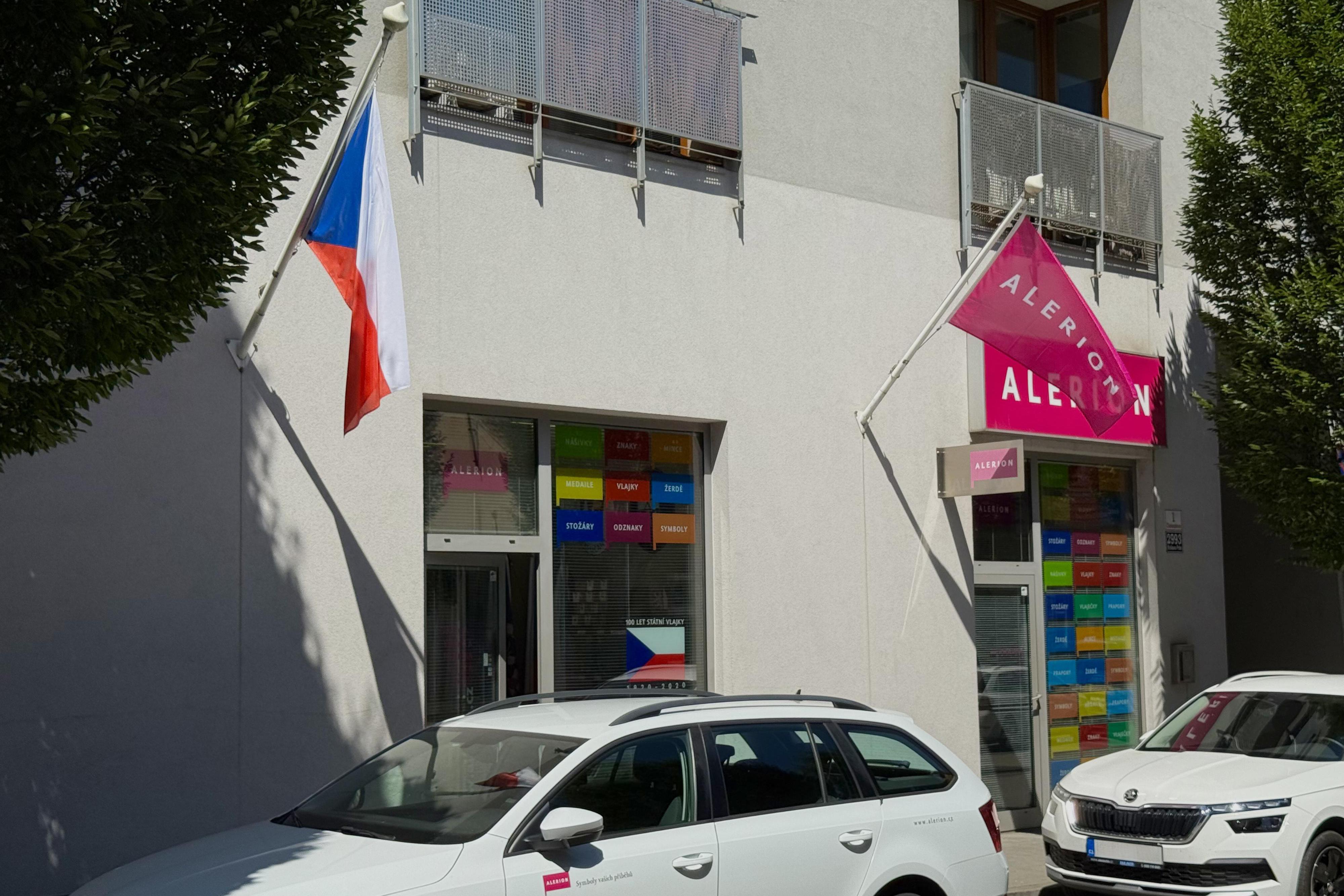 ALERION s.r.o. - znaky & vlajky