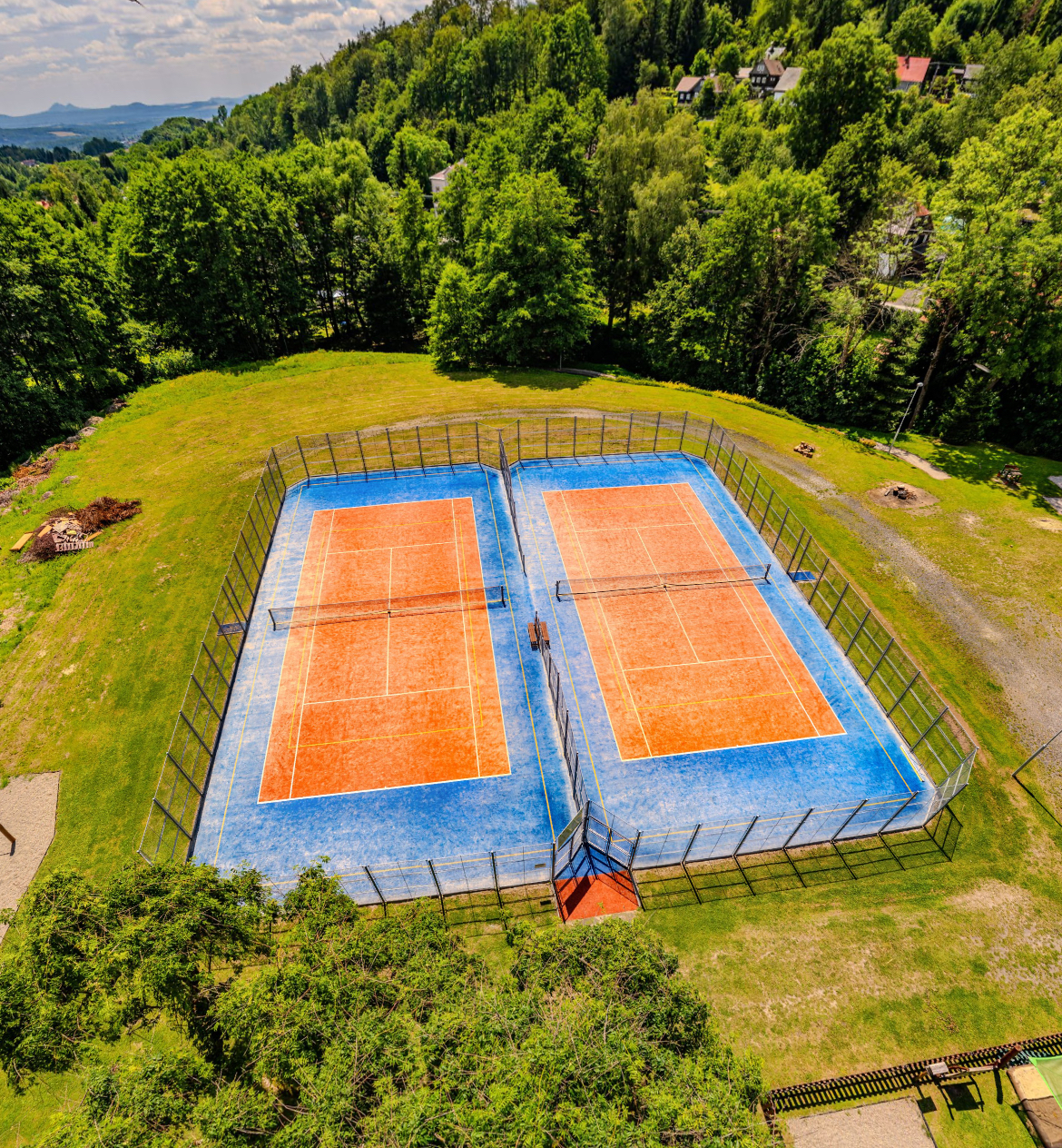 Tenisové kurty - Penzion Na Křižovatce foto 3
