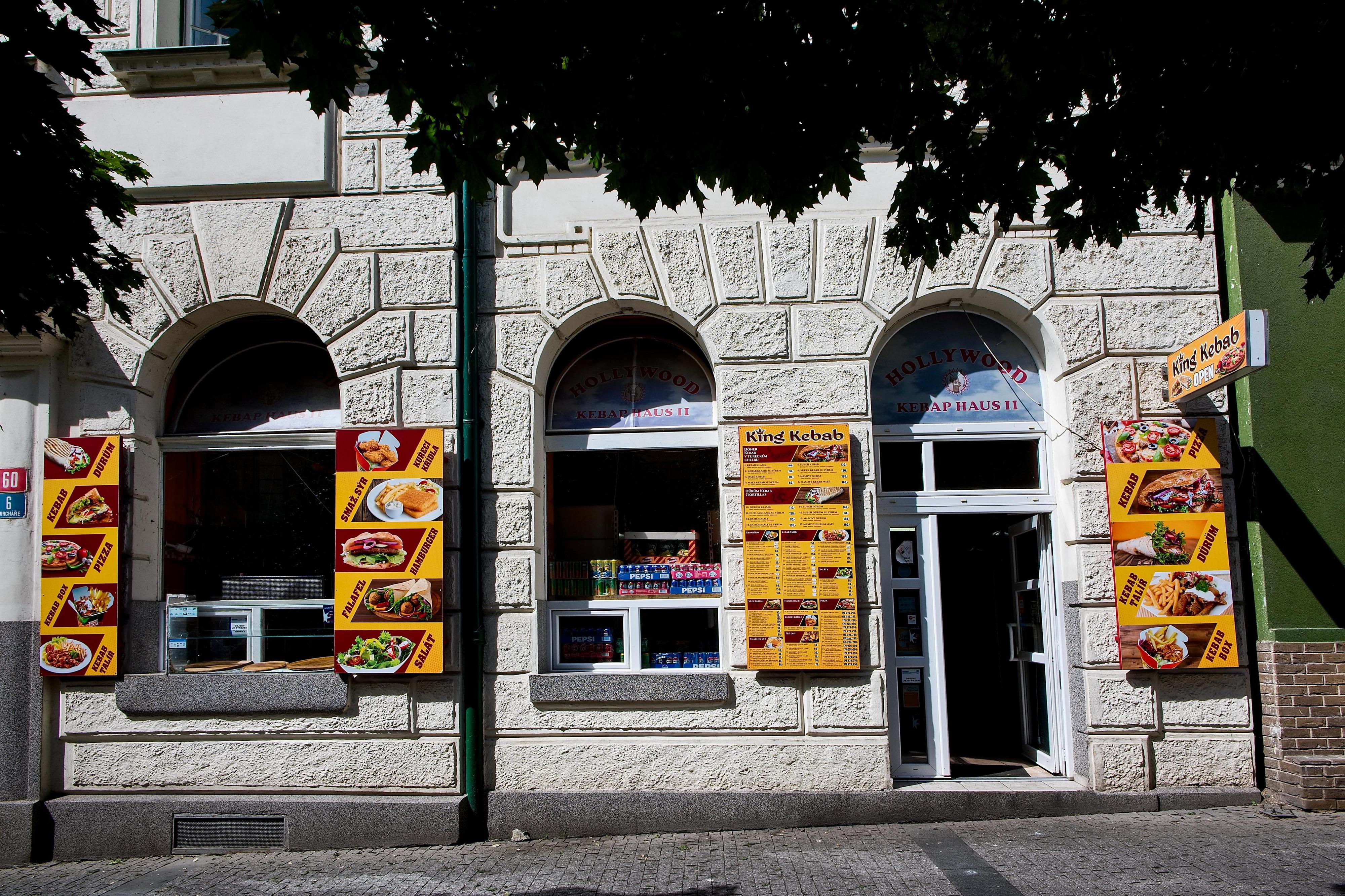 Asijské občerstvení Kebab