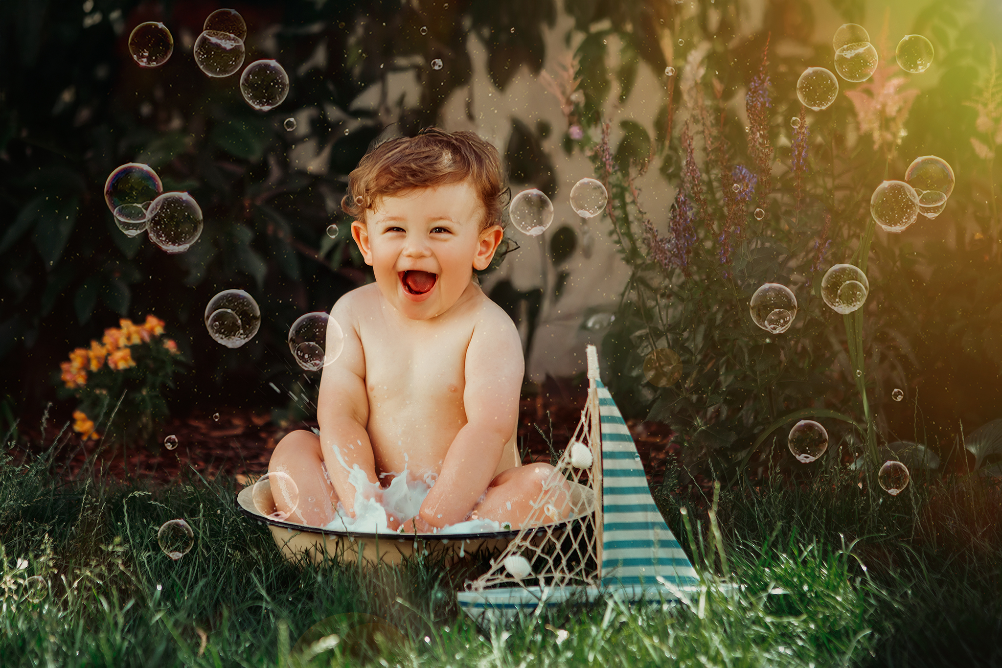 Focení batolat nebo 1 narozenin dítěte