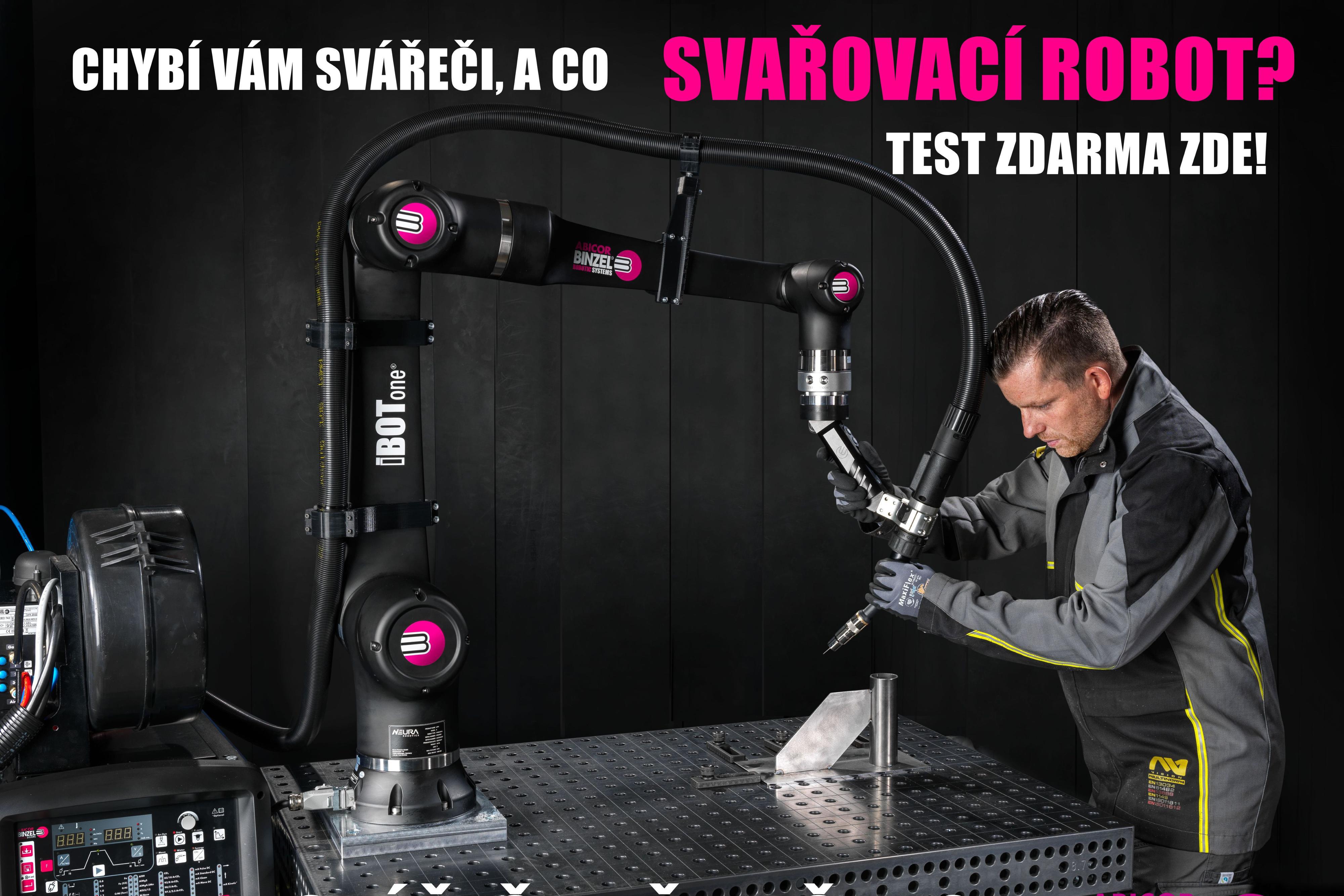 Kolaborativní svařovací robot