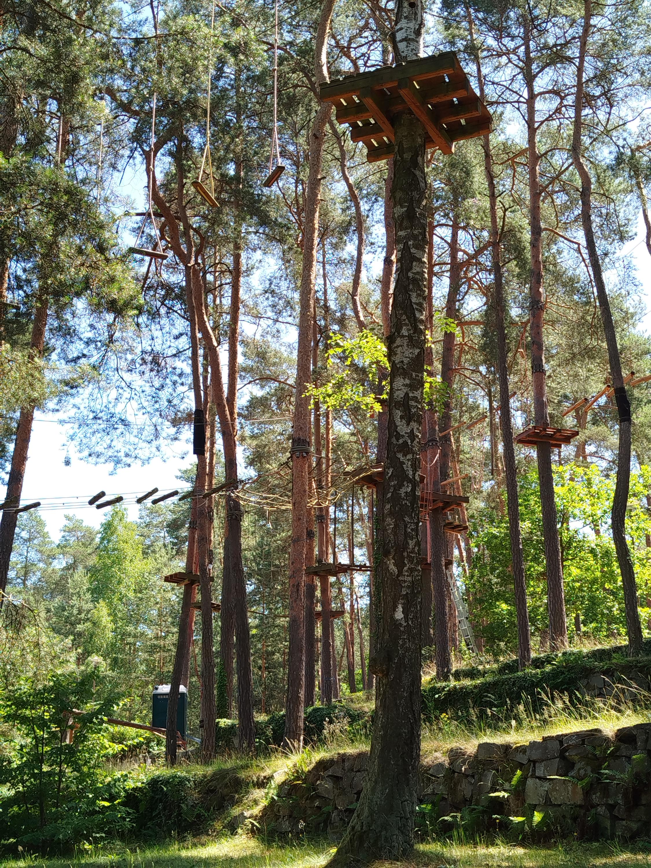 Lanový park Sloup foto 3