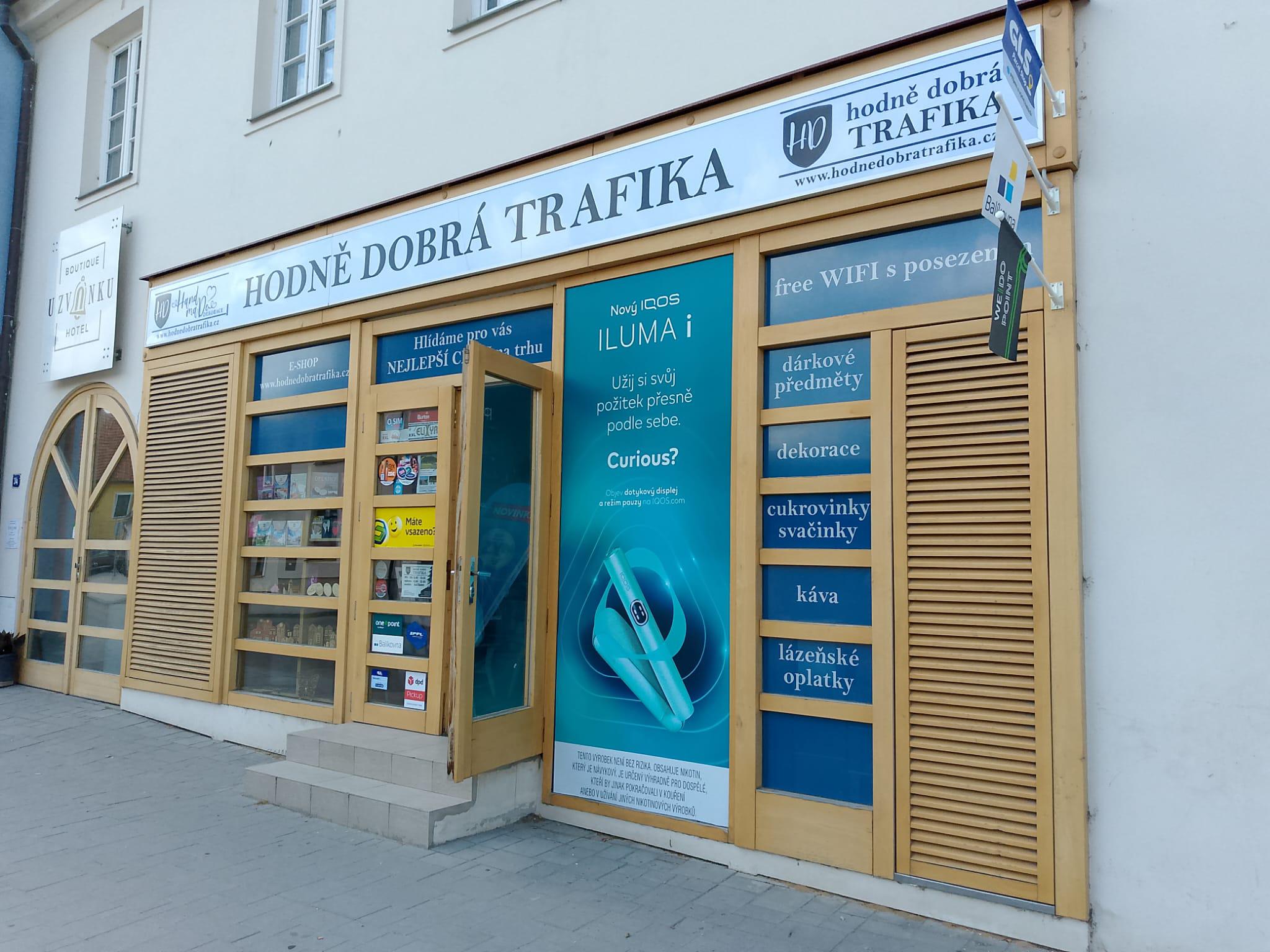 Hodně dobrá trafika