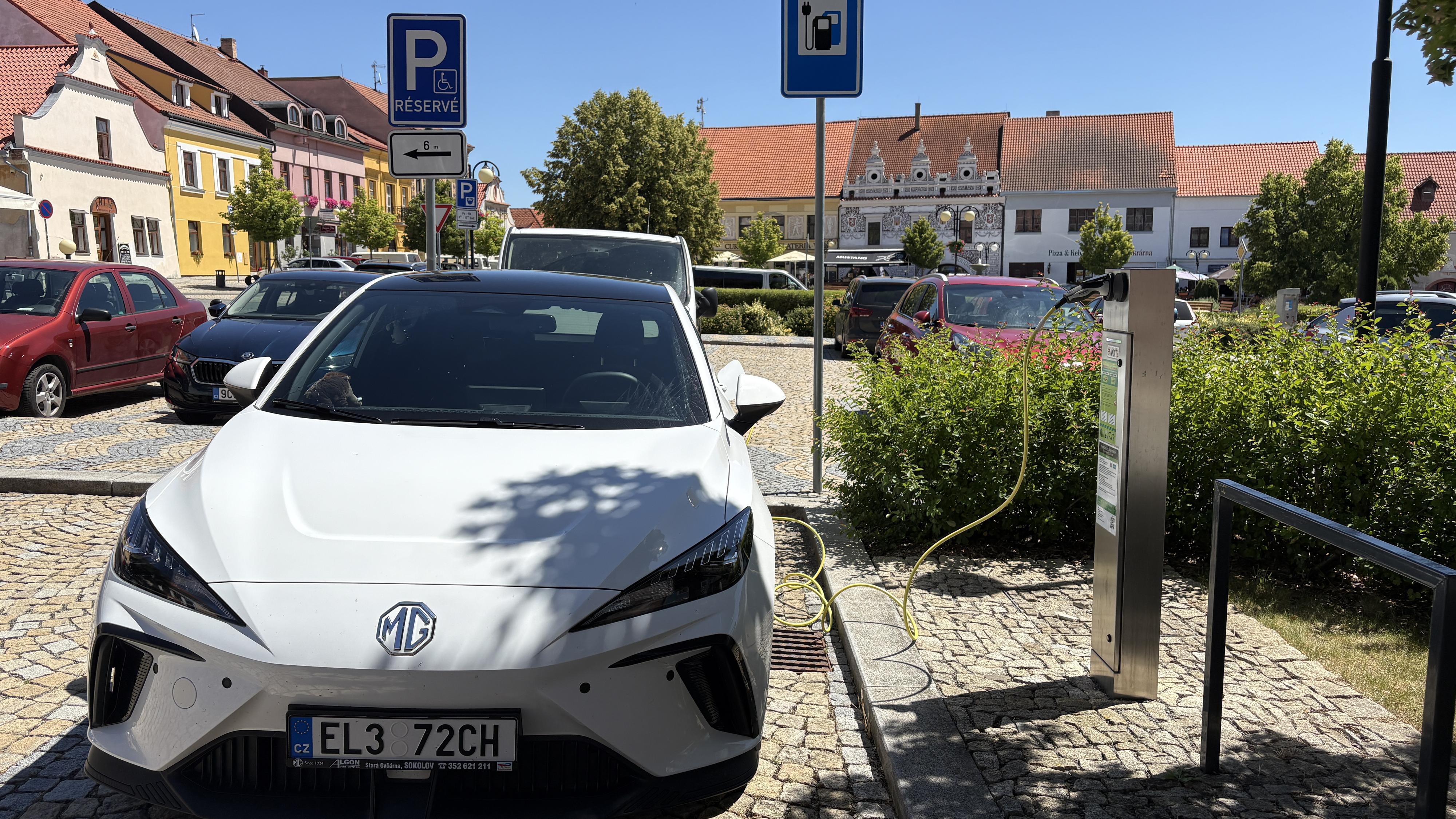 Město Bechyně - nabíjecí stanice foto 6