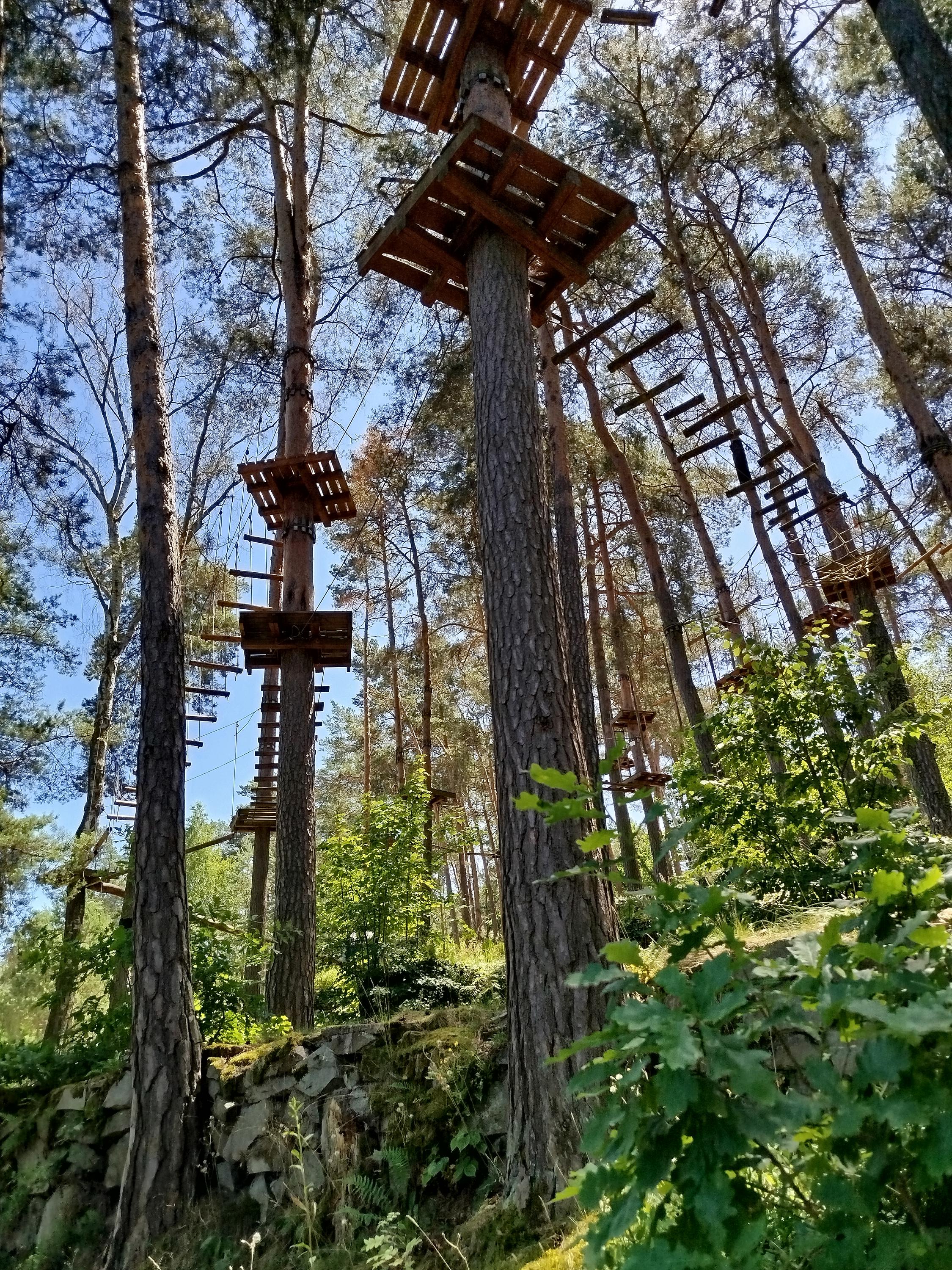 Lanový park Sloup foto 4