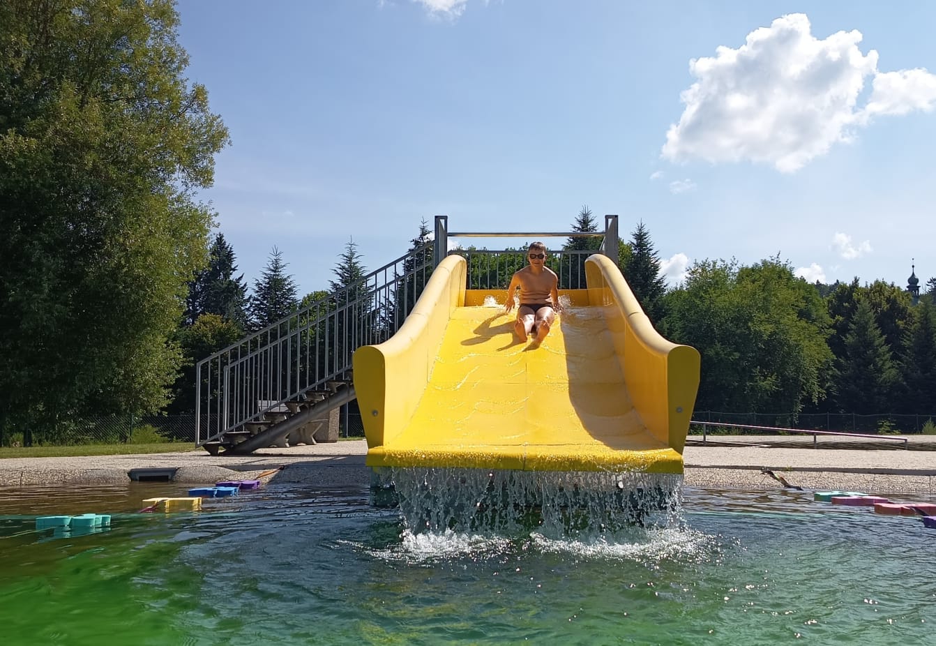 Přírodní koupaliště Malvíny Třešť foto 2