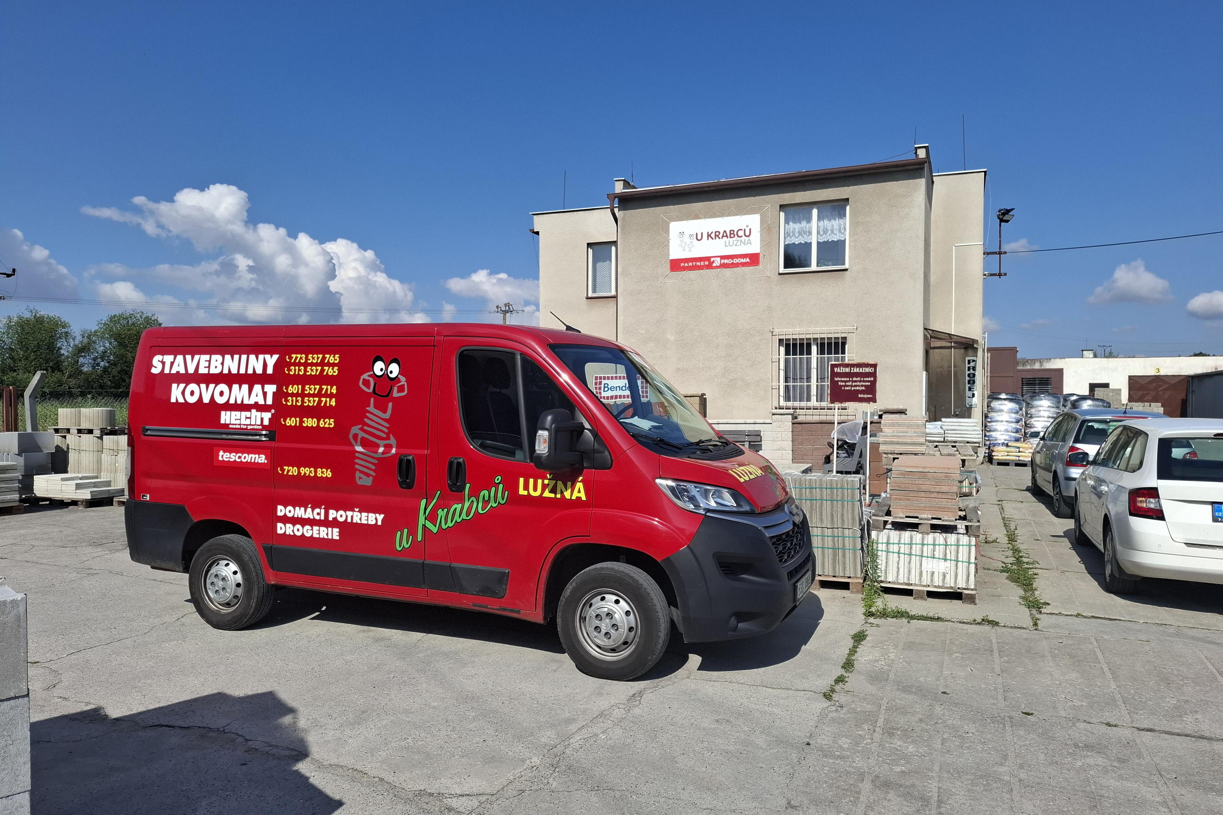 Stavebniny u Krabců