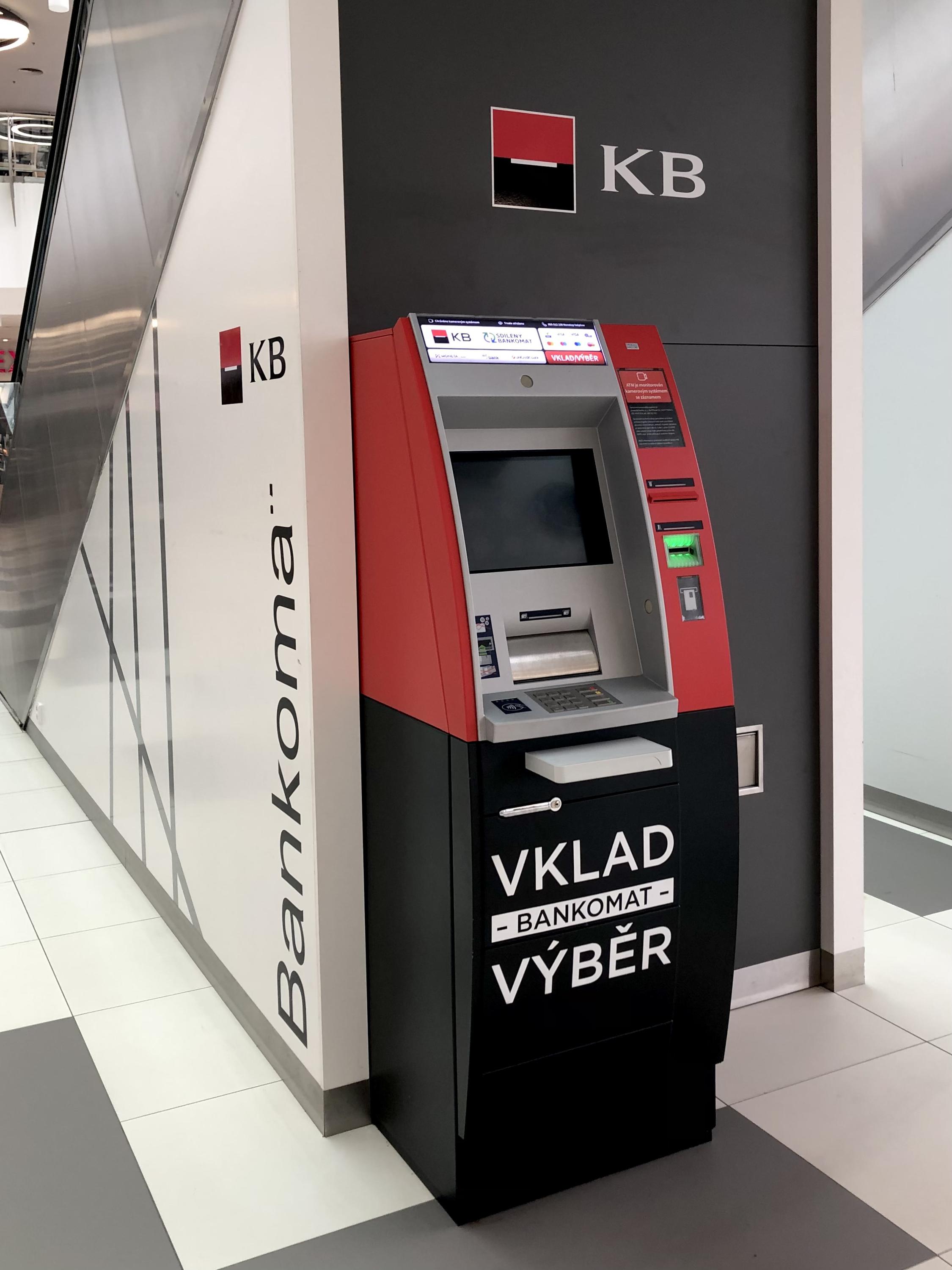 Bankomat Komerční banky foto 2