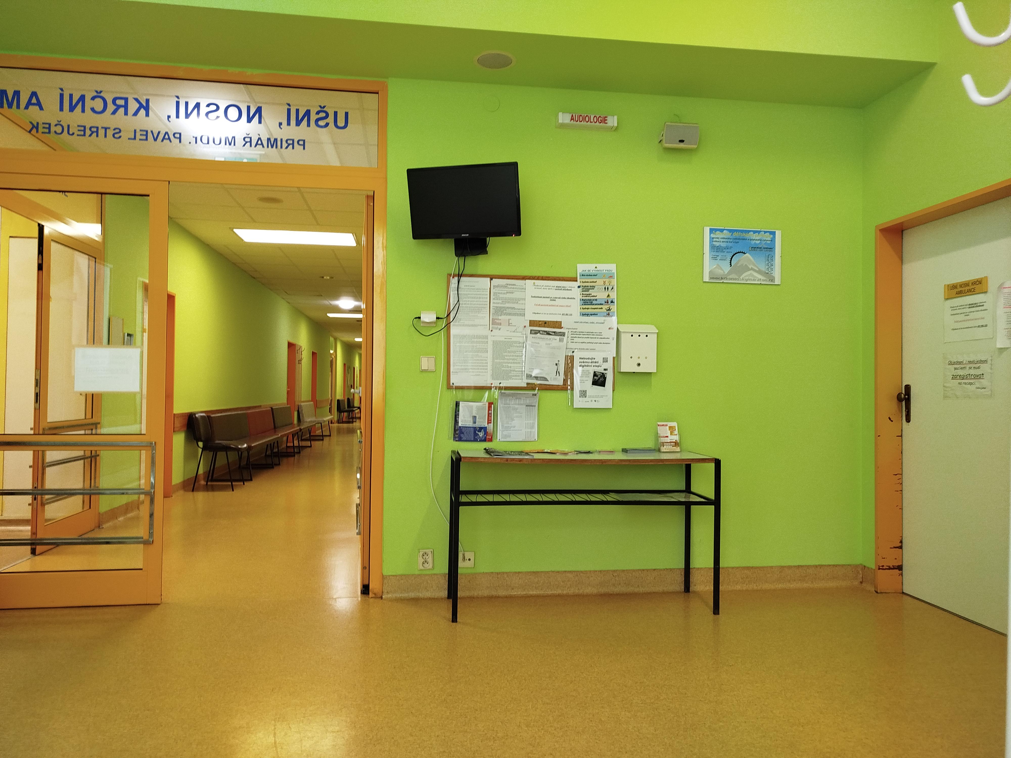 Ušní, nosní, krční ambulance - Oblastní nemocnice Jičín foto 2