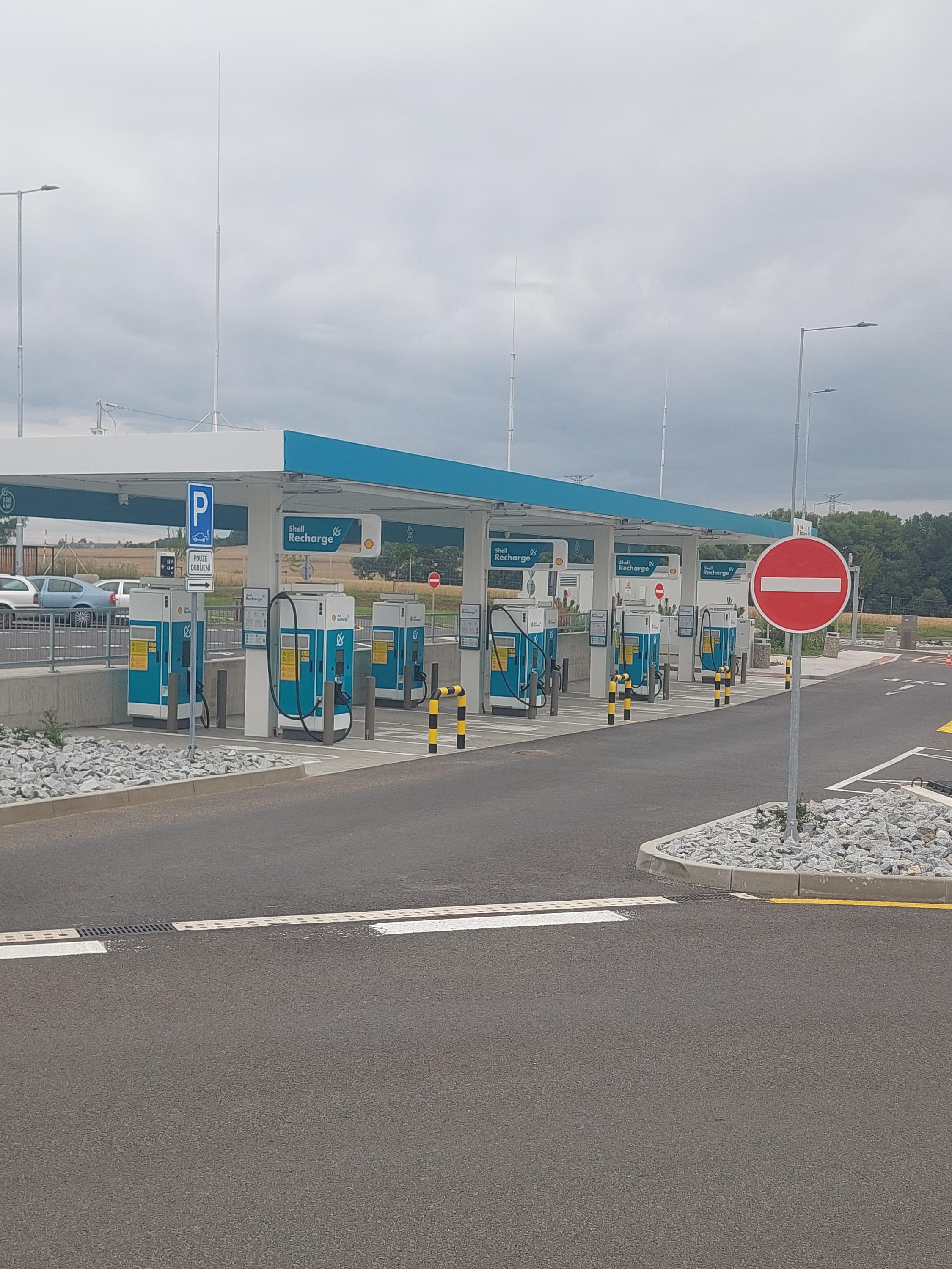 Nabíjecí stanice Shell foto 1