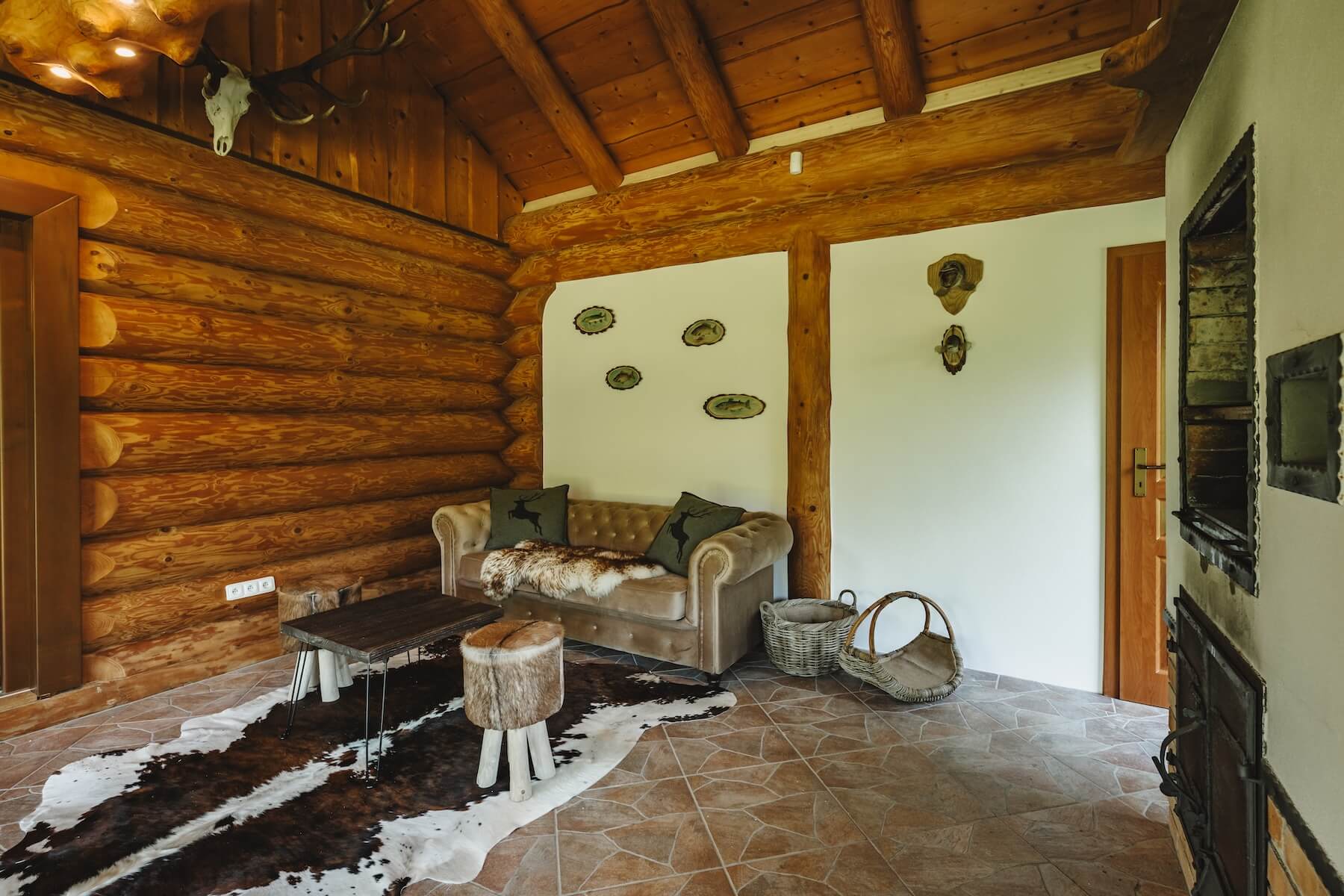 Šumavská Vlčice - Rybářský srub foto 4