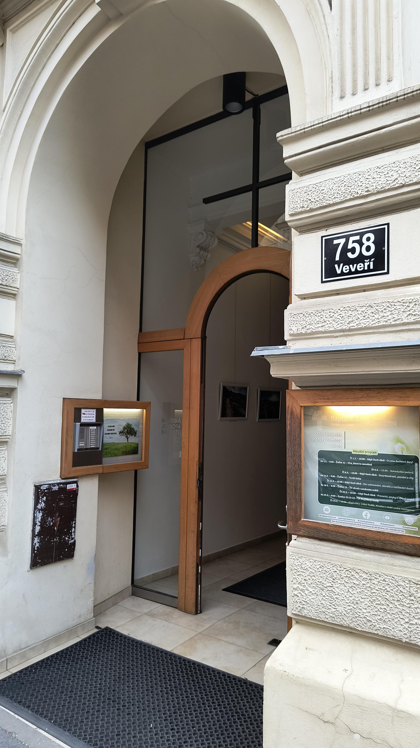 Sbor Bratrské jednoty baptistů v Brně foto 4