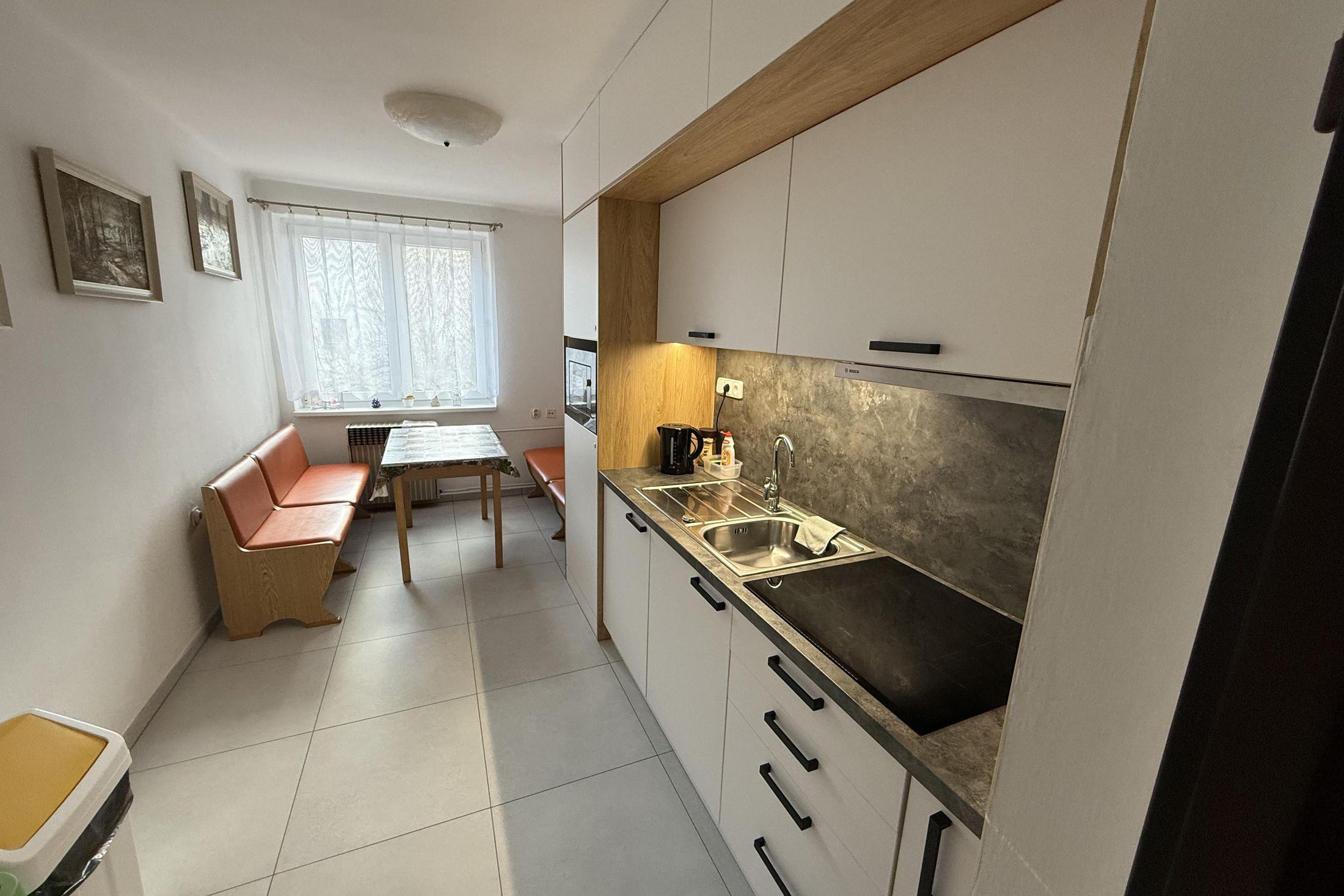 Pokoje Standard se společným sociálním zařízením