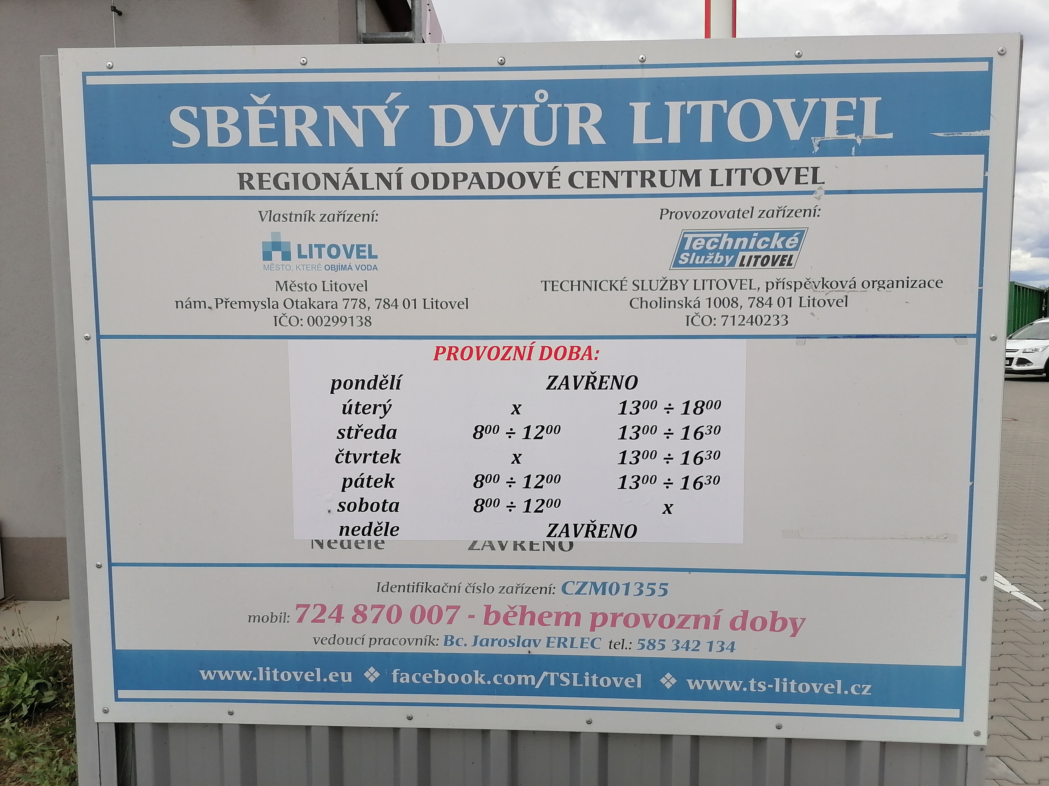 Sběrný dvůr Litovel foto 1