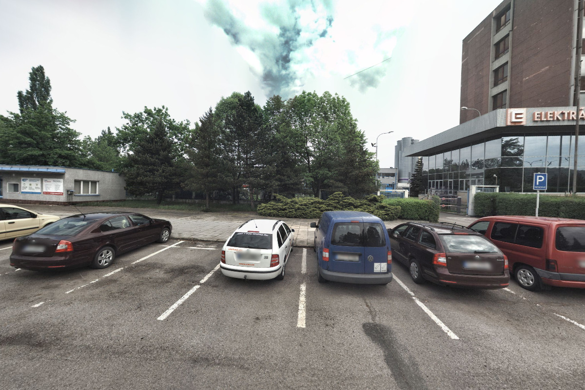 Dobíjecí stanice ČEZ