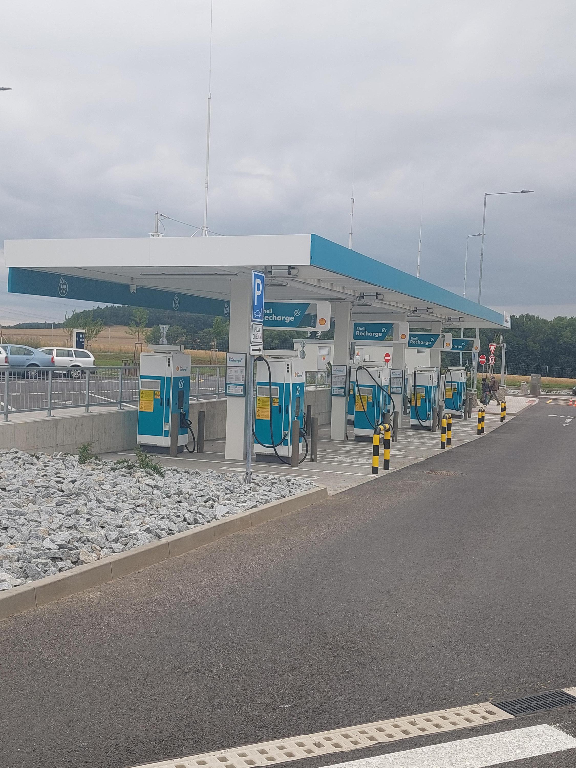Nabíjecí stanice Shell foto 2