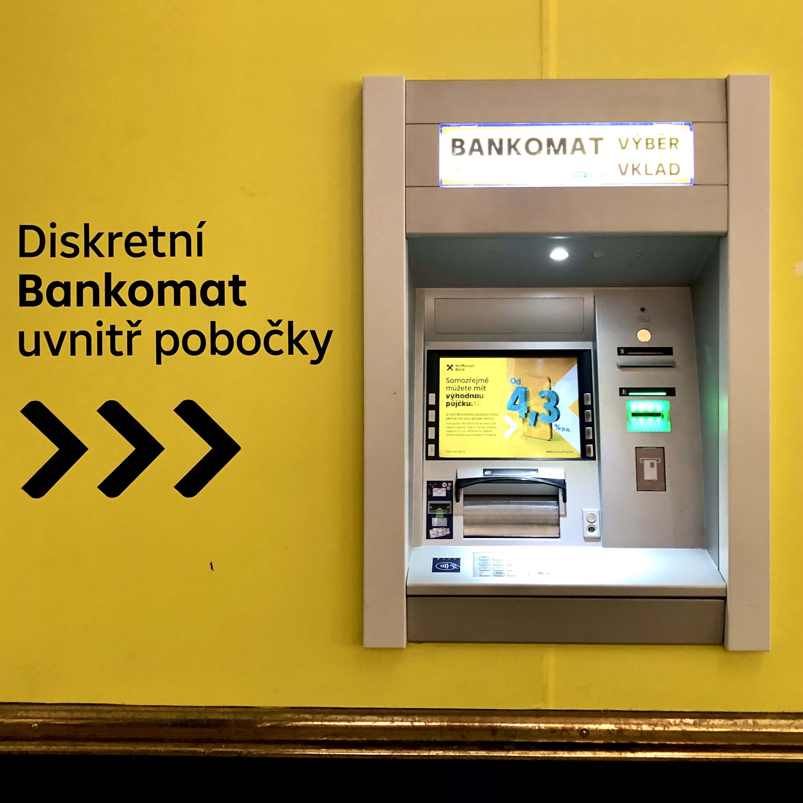 Raiffeisenbank - bankomat foto 3