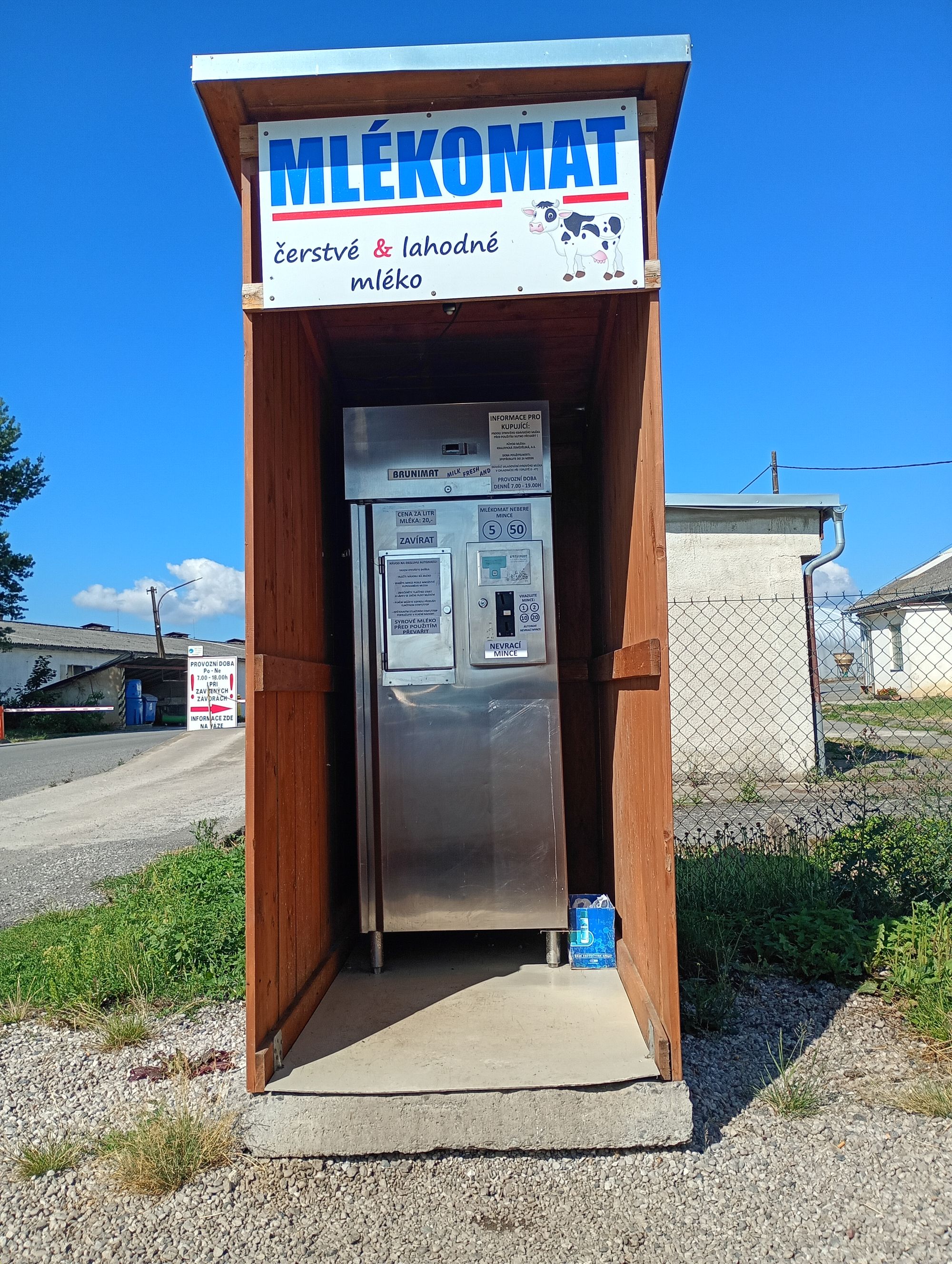 Kralovická zemědělská a.s. - Mlékomat foto 1