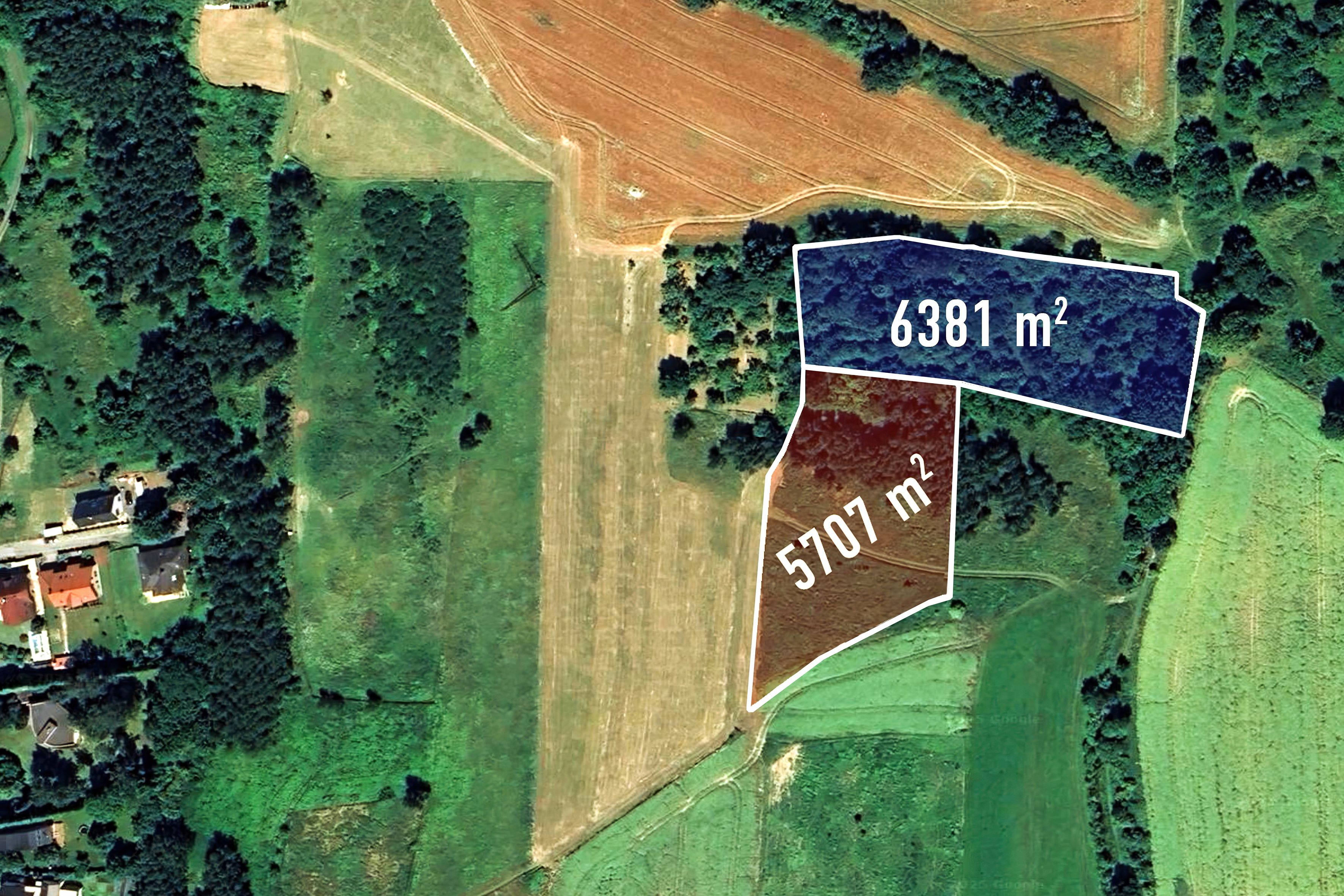 Prodej zemědělské půdy 12 088 m² Velké Popovice