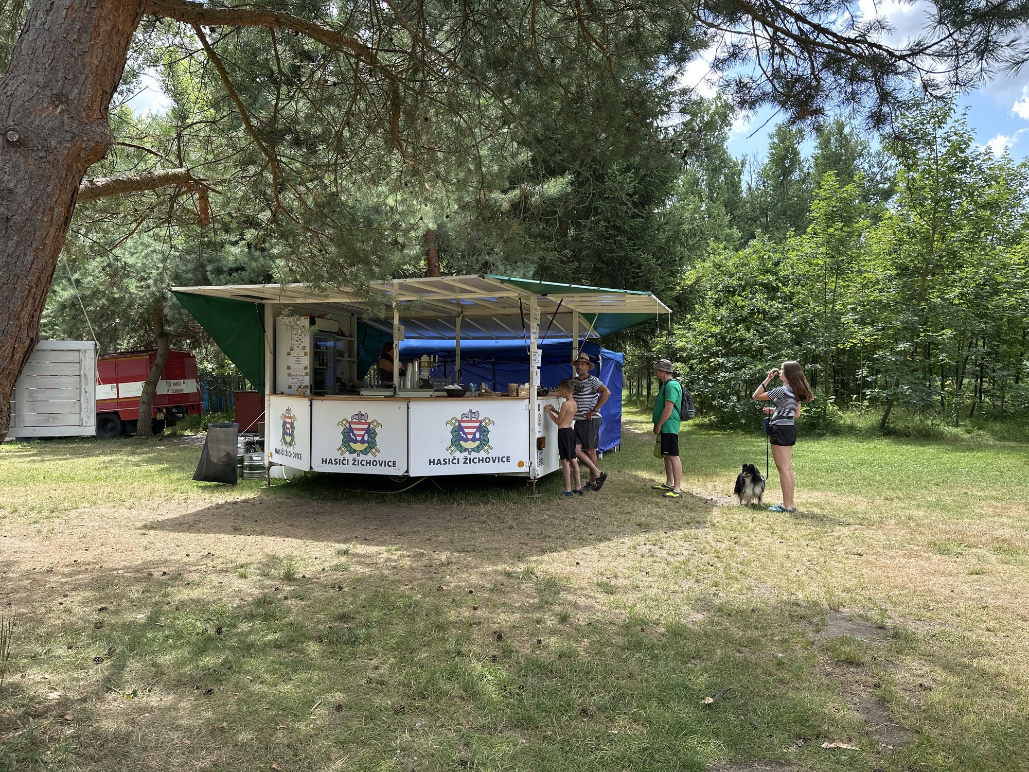 Občerstvení u hasiček