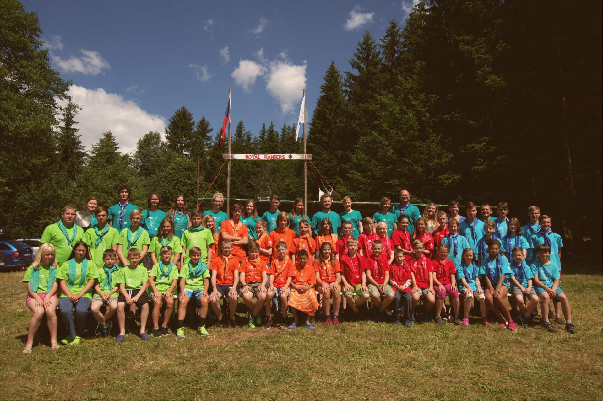 42. přední hlídka Royal Rangers Ostrava