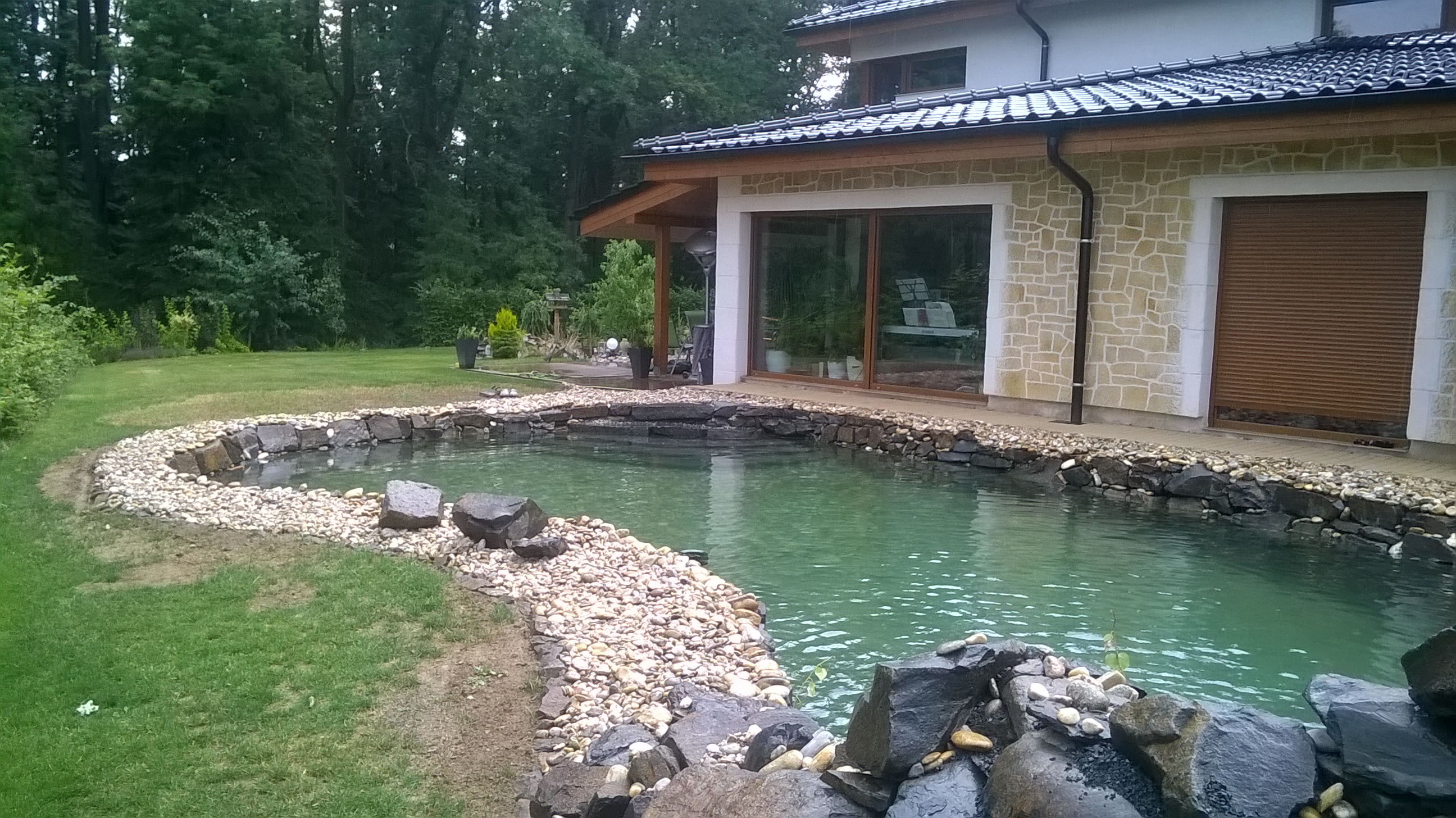 Zahradní jezírka Laguna foto 2