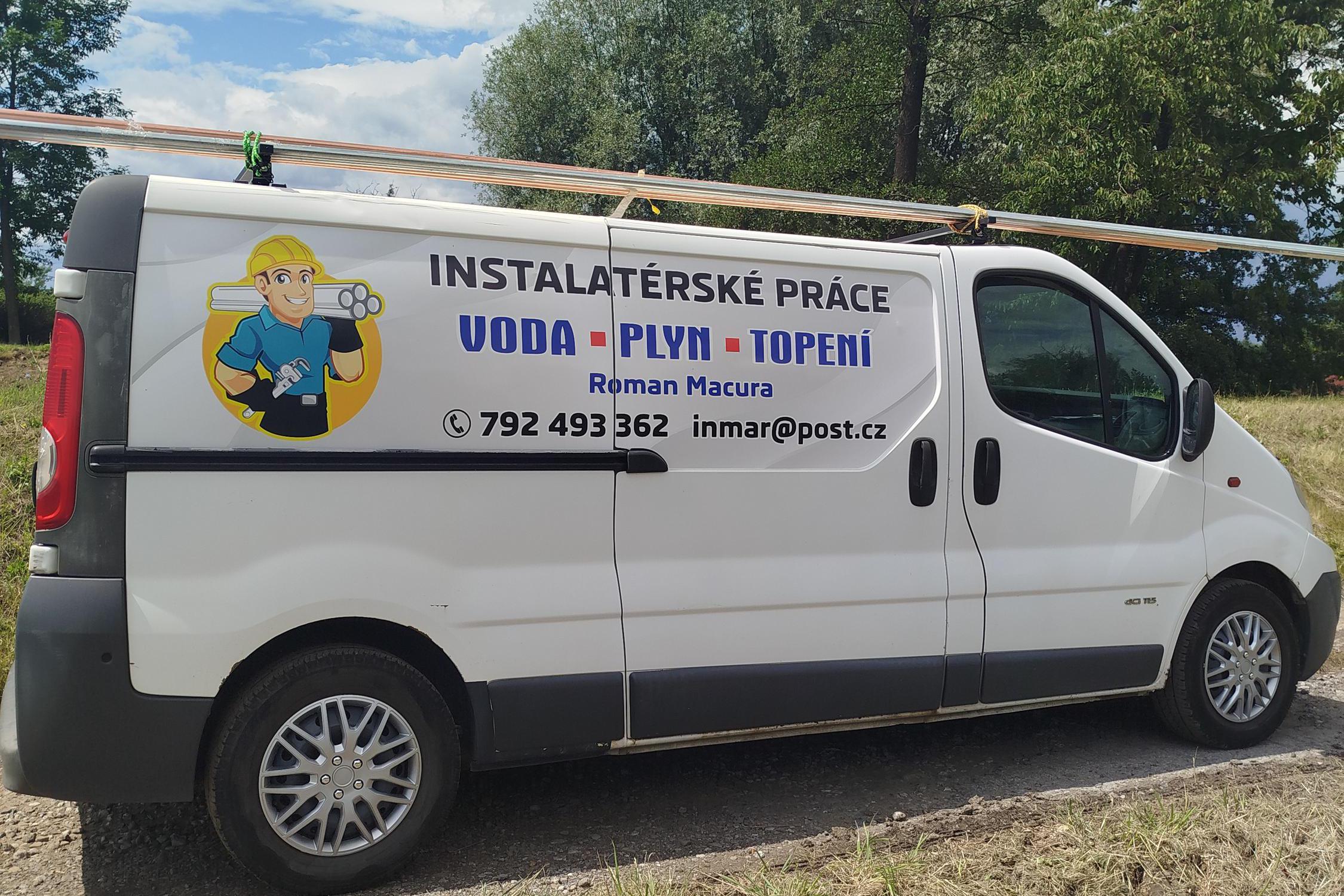 Instalatérské, topenářské práce Roman Macura