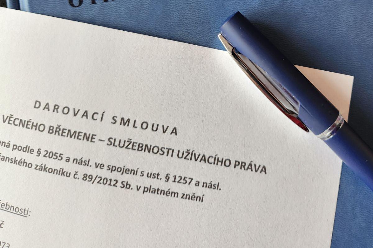 Sepsání darovací smlouvy na nemovitost