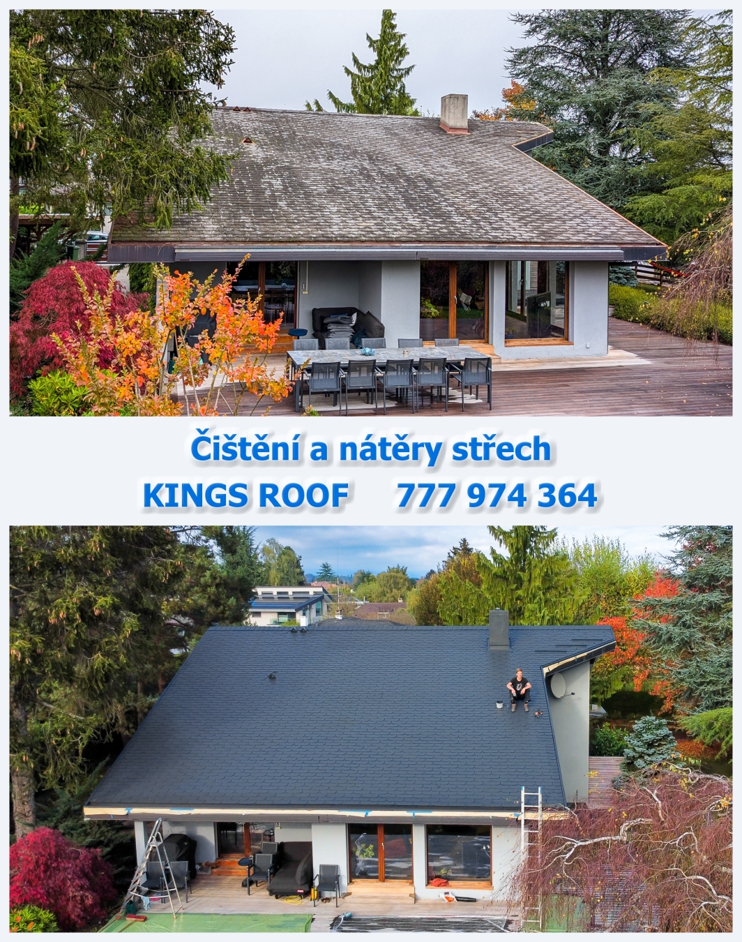 Kings Roof - čištění a nátěry střech foto 2