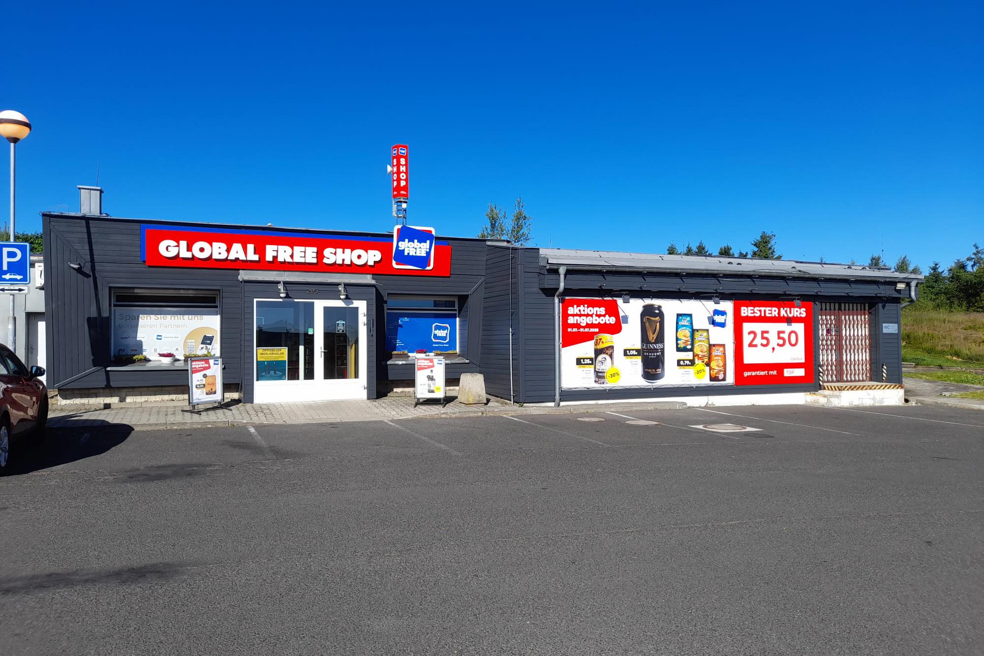 Global Free Shop Cínovec