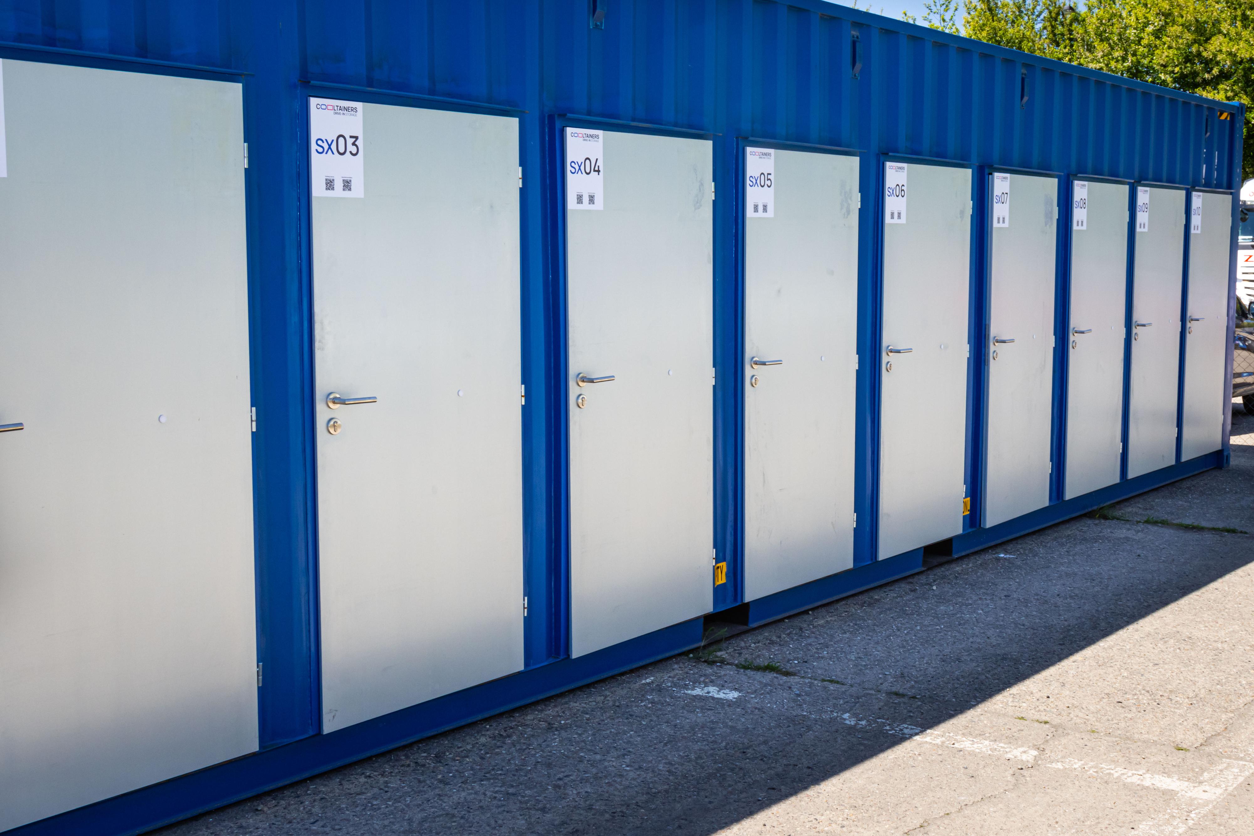 Pronájem 3 m² - minisklad v lodním kontejneru