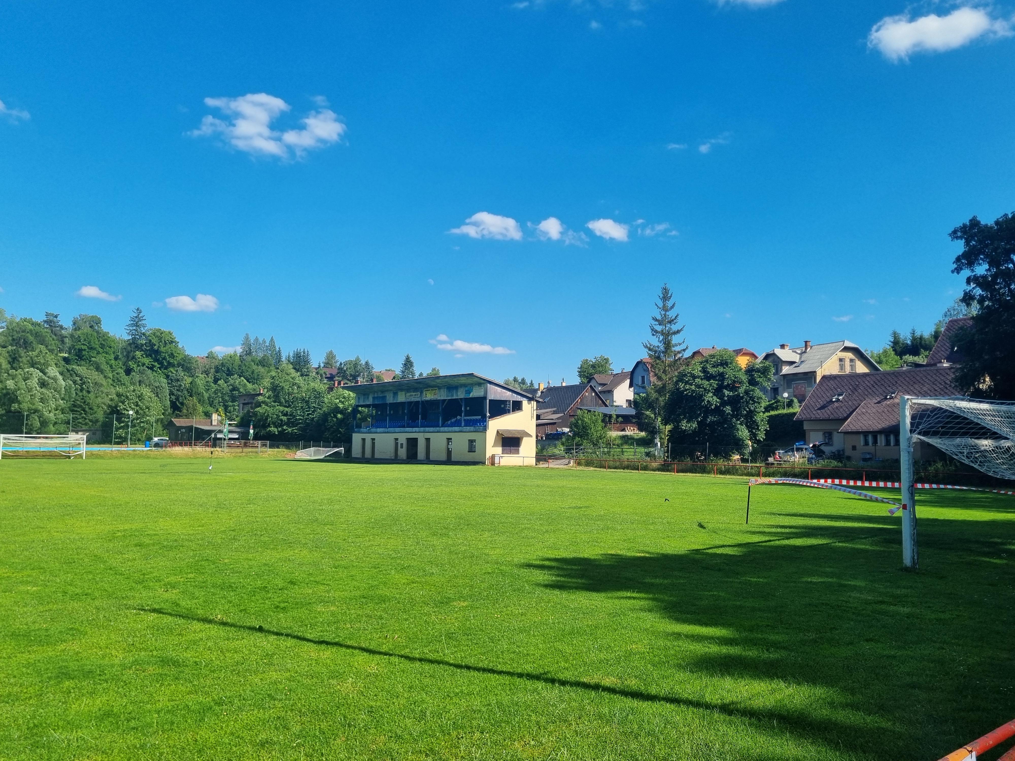 Jiskra Libštát fotbalové hřiště
