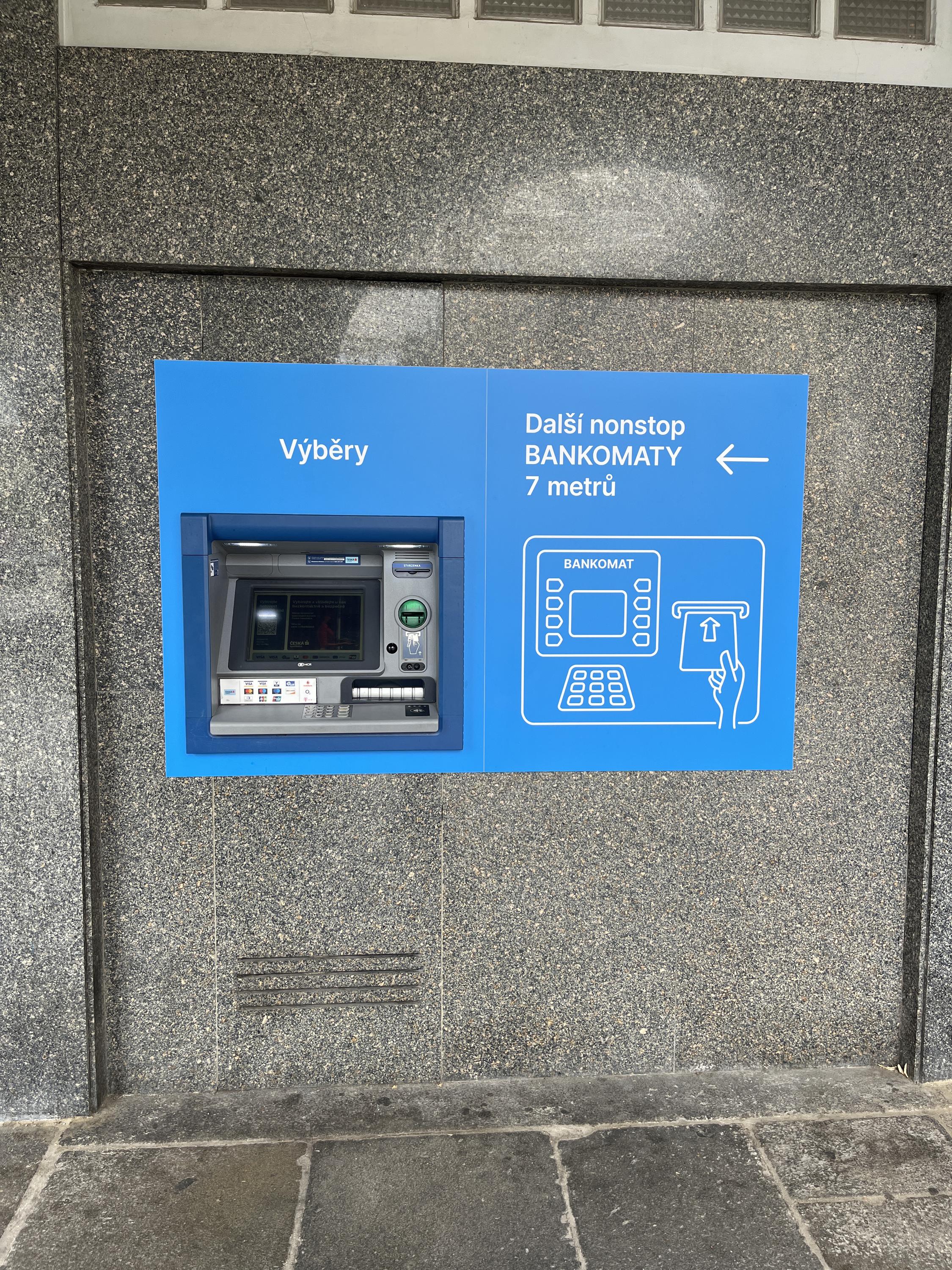 Bankomat České spořitelny foto 2